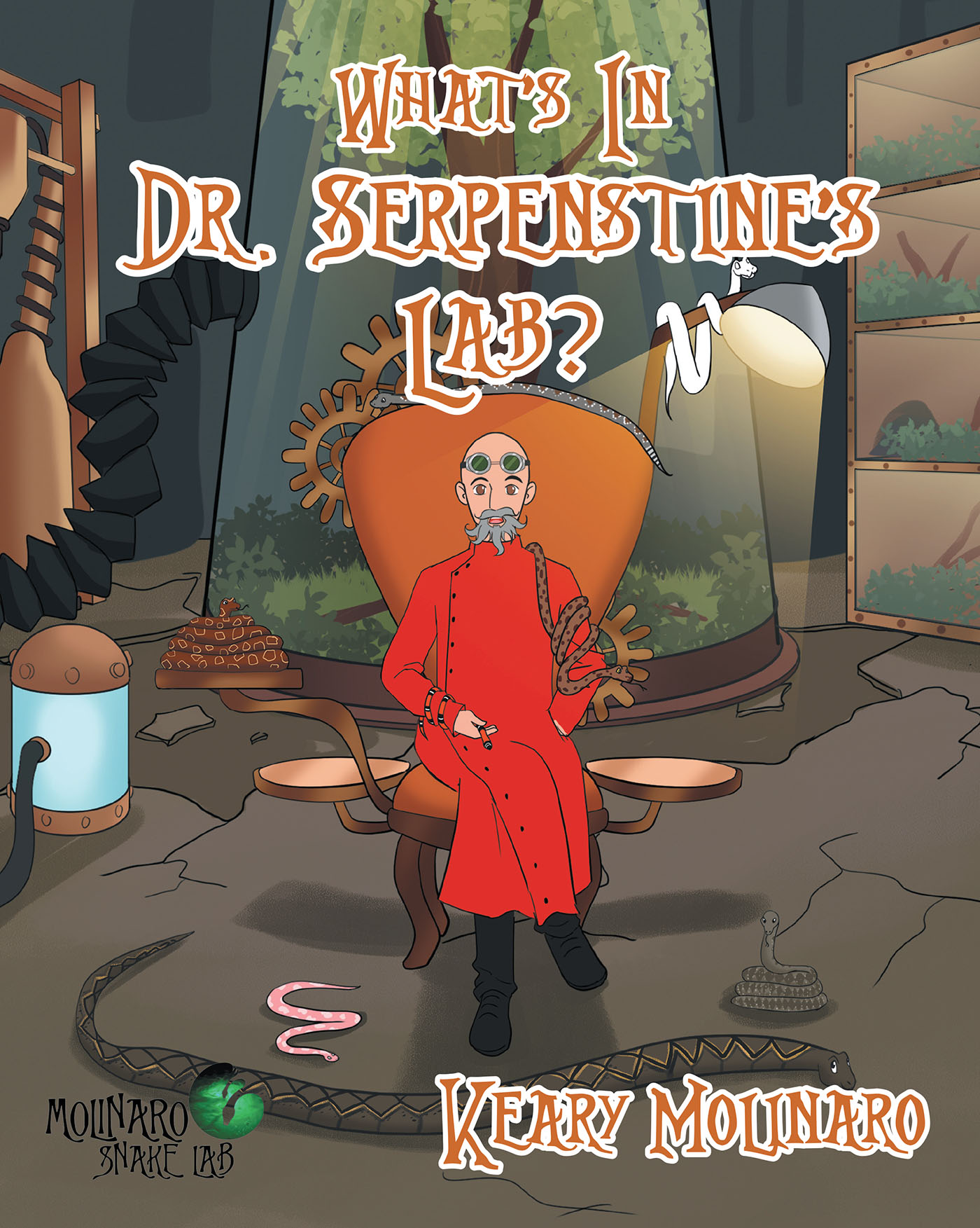 Author Keary Molinaro’s New Book, "What’s in Dr. Serpenstine’s Lab?" Is an Entertaining and Educational Picture Book About Pet Snakes for Young Readers