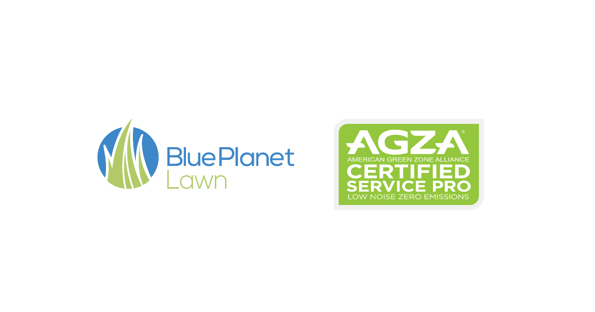Blue Planet Lawn Receives AGZA Service Pro Recognition for Pioneering Zero Emission Lawn Care in Utah