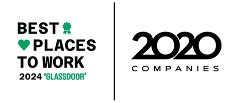 2020 Companies Honored as One of the Best Places to Work in 2024, a Glassdoor Employees’ Choice Award Winner