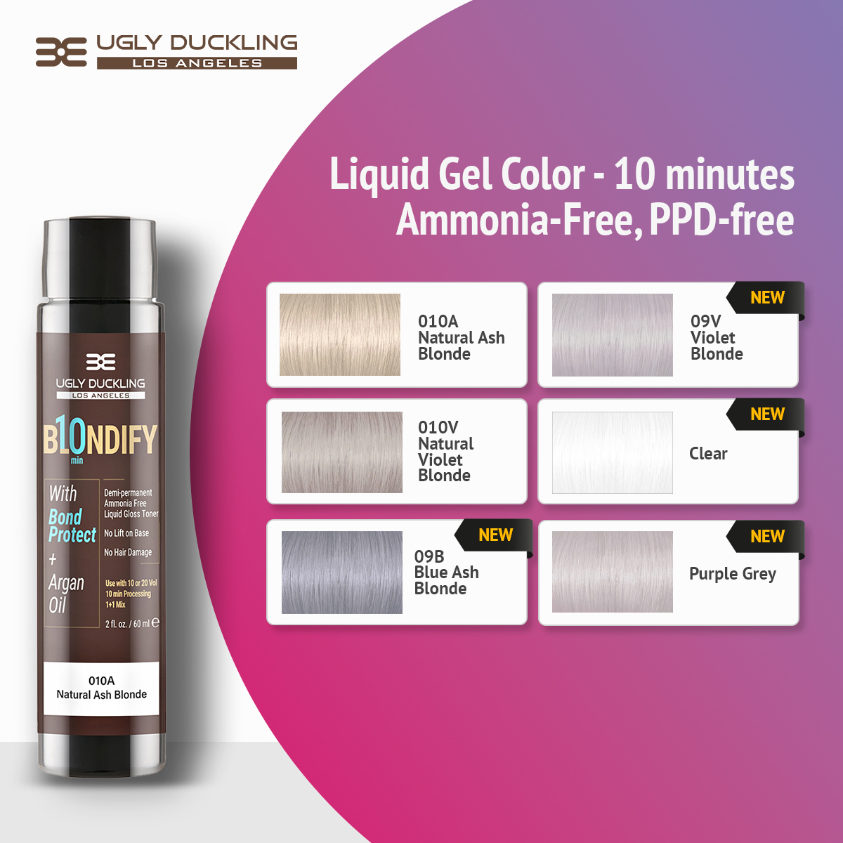 Ugly Duckling Launches New Blondify Toners