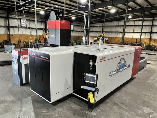 Bulldog Steel Fabrication Adds Table Laser CNC Cutting Machine