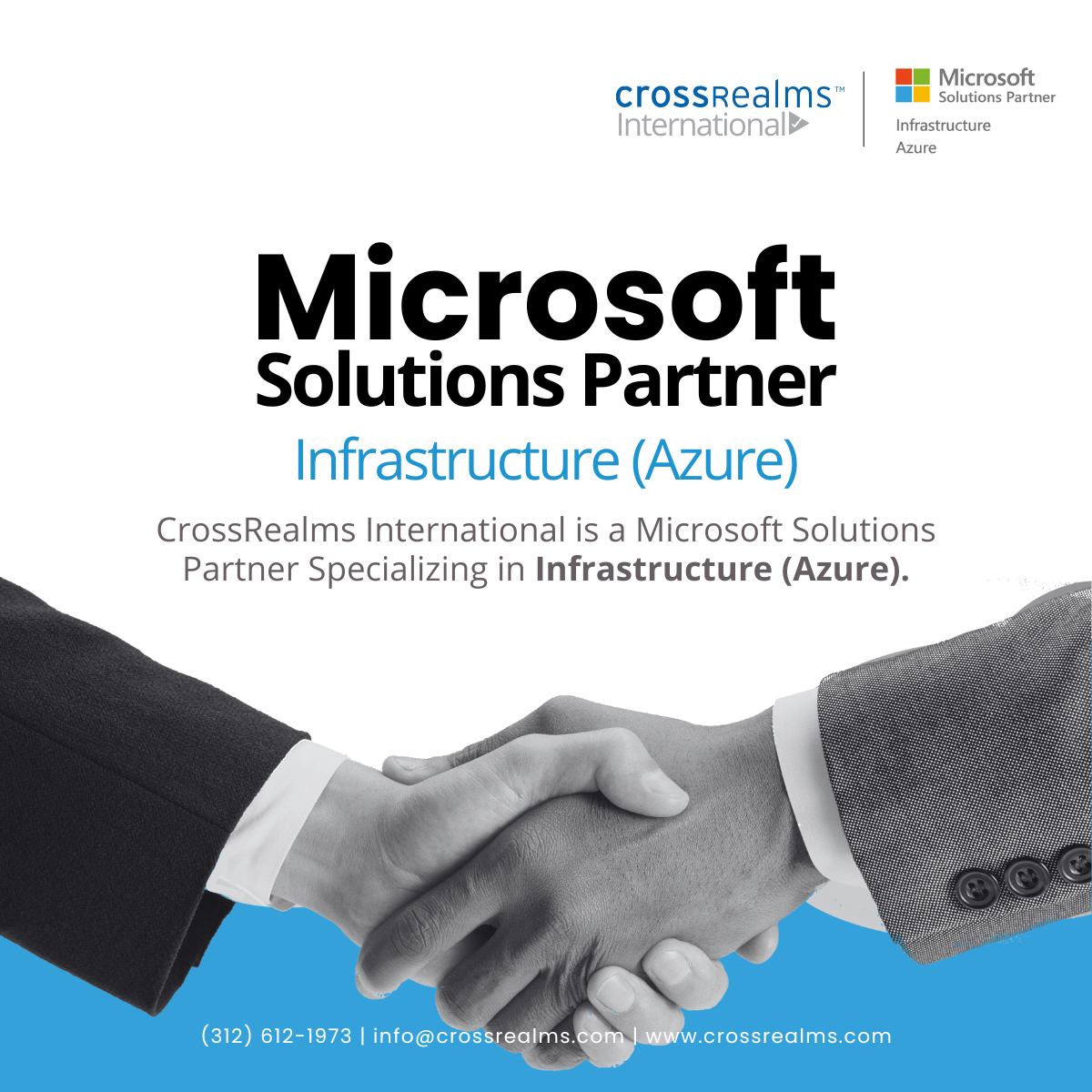 CrossRealms International Expands Its Offerings by Becoming a Microsoft Certified Infrastructure Solutions Partner