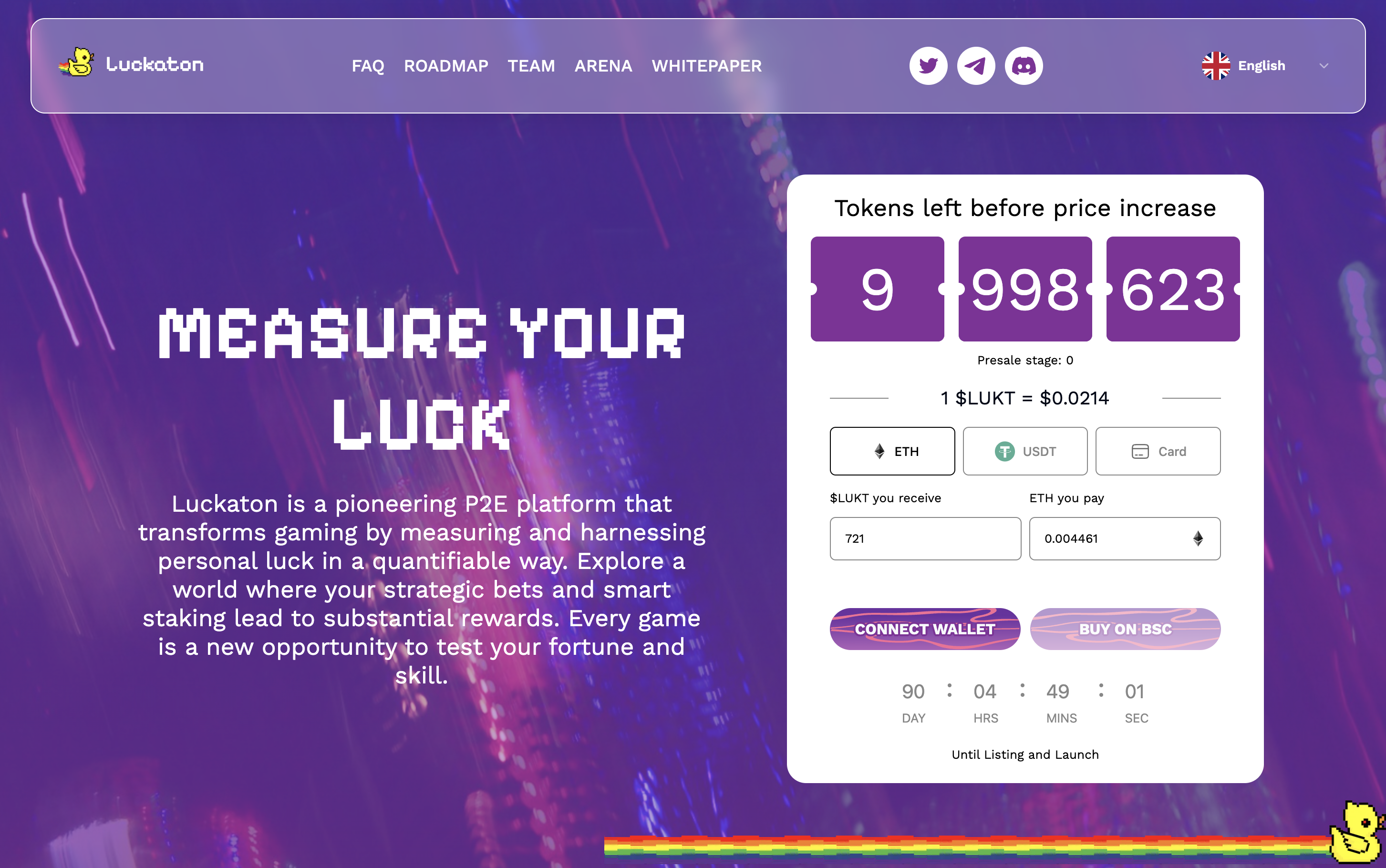 Luckaton Launches $LUKT Token Presale: Next Big Opportunity in 100x Stake-to-Earn Blockchain Gaming