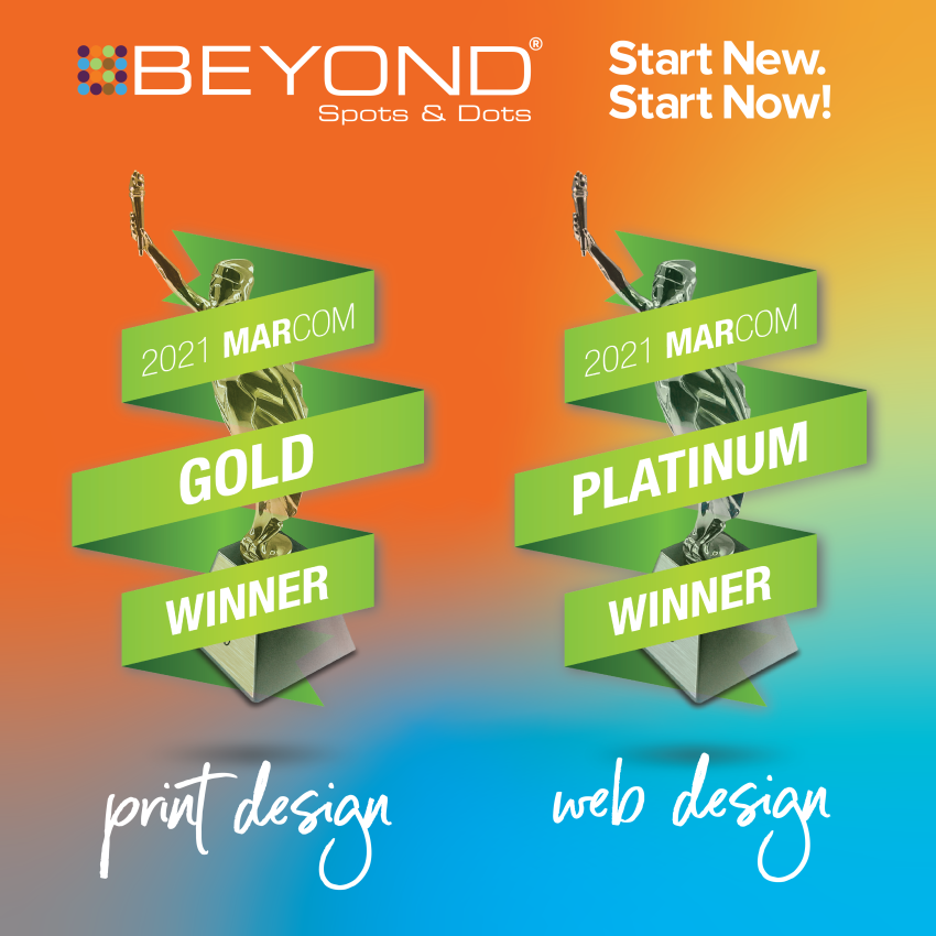 Beyond Spots & Dots Wins Two MarCom Awards