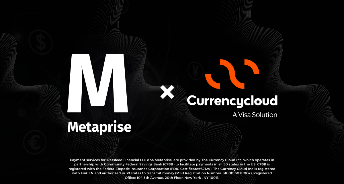 Metaprise to Use Currencycloud to Transform Cross-Border Payments for E-Commerce Businesses