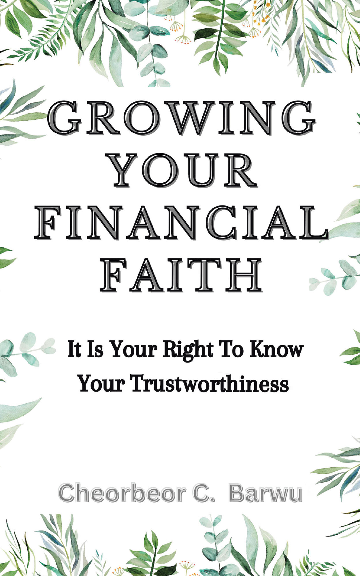 Cheorbeor C. Barwu’s Newly Released “GROWING YOUR FINANCIAL FAITH” is an Empowering Guide to Strengthening Your Financial Integrity