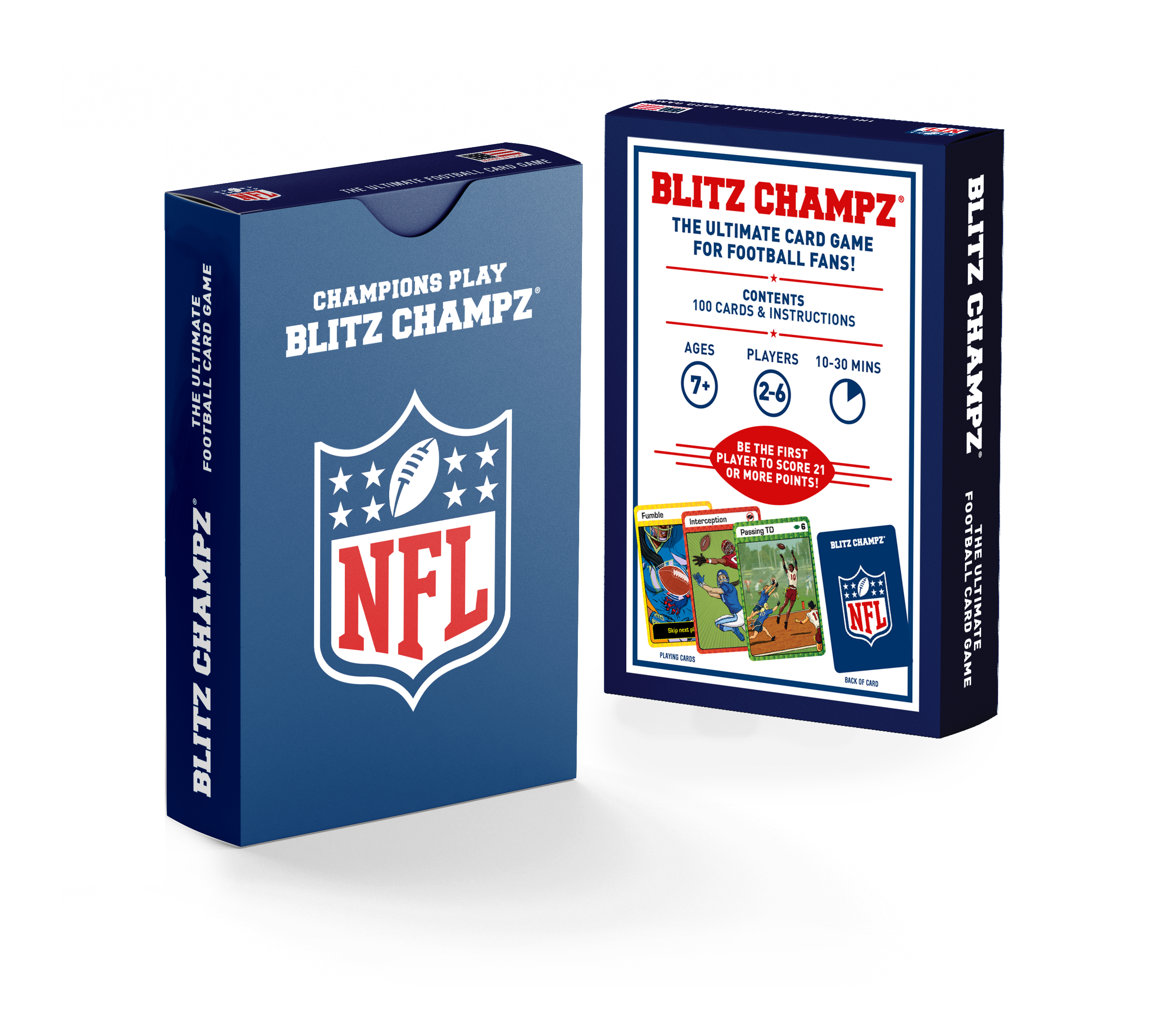 Blitz Champz Football Card Game NFL Shield Edition Launches at Barnes & Noble Nationwide to Kick Off the NFL Season