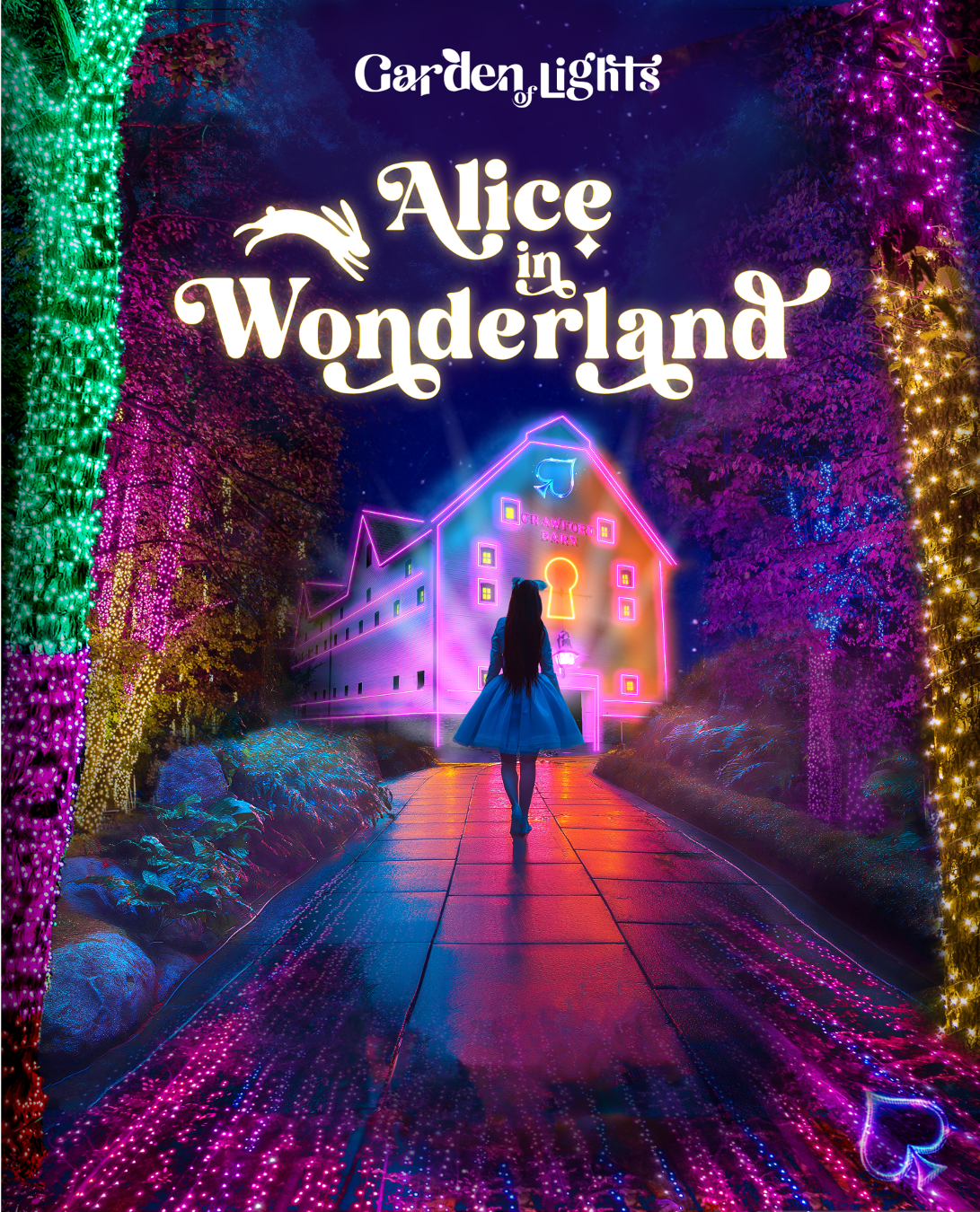 Garden of Lights Invites Guests to Experience the Enchanted World of Alice in Wonderland