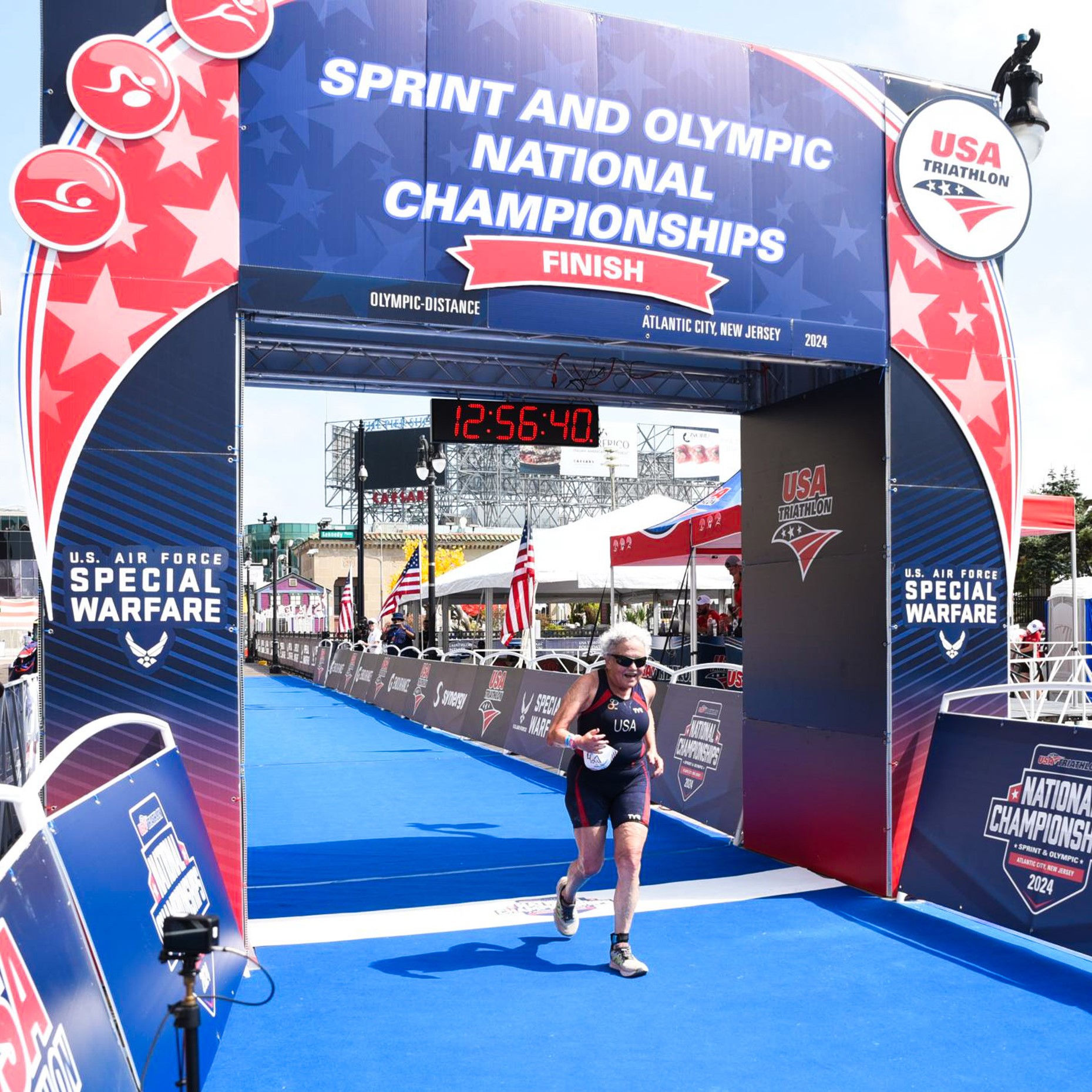 73-Year-Old Dorothy Erlanger Completes Olympic National Championship Triathlon After Just Four Months of Training