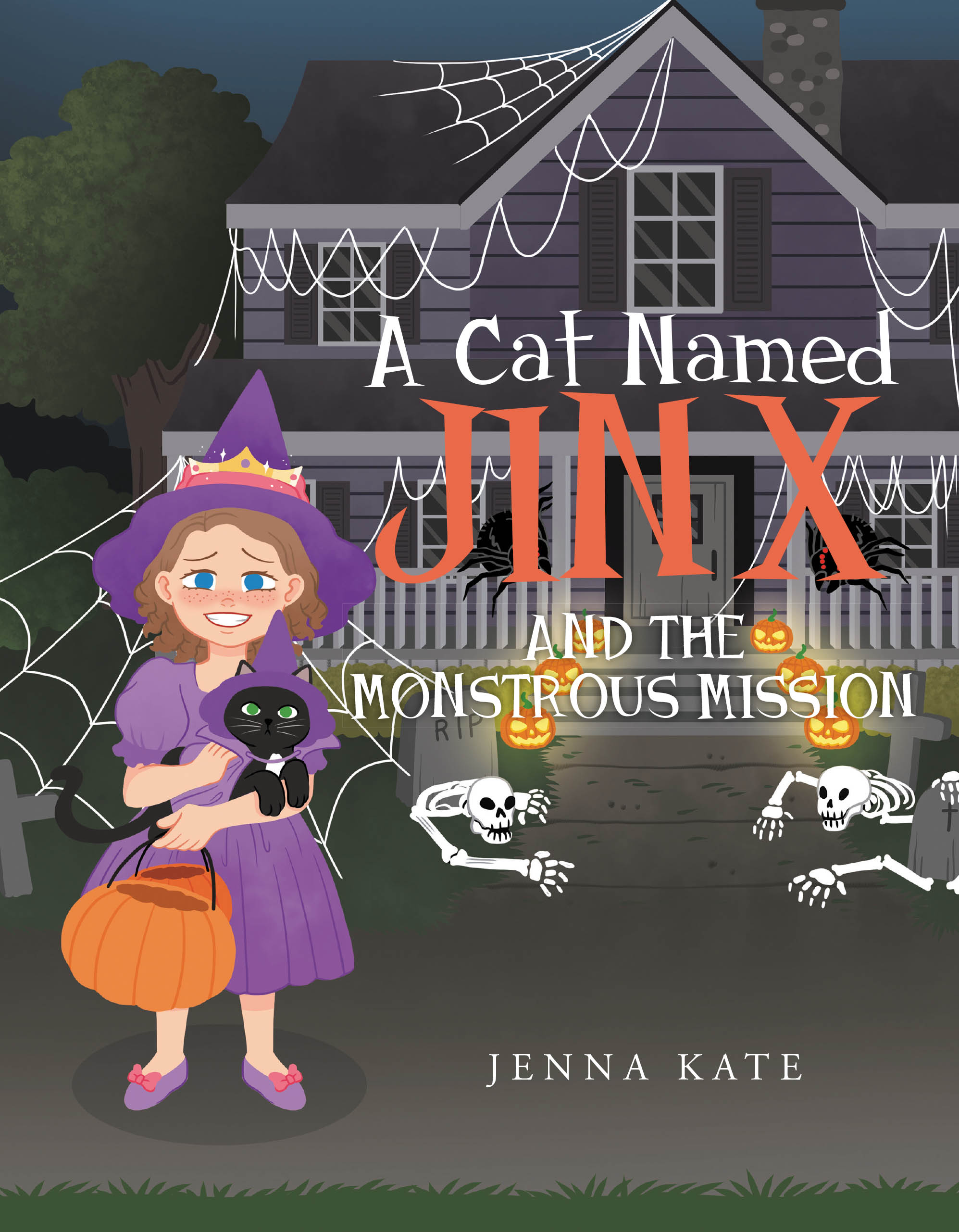 Jenna Kate’s New Book “A Cat Named Jinx: Jinx and the Monstrous Mission” Follows the Thrilling Halloween Adventure of a Young Girl Who Sets Off to Find Her Missing Cat