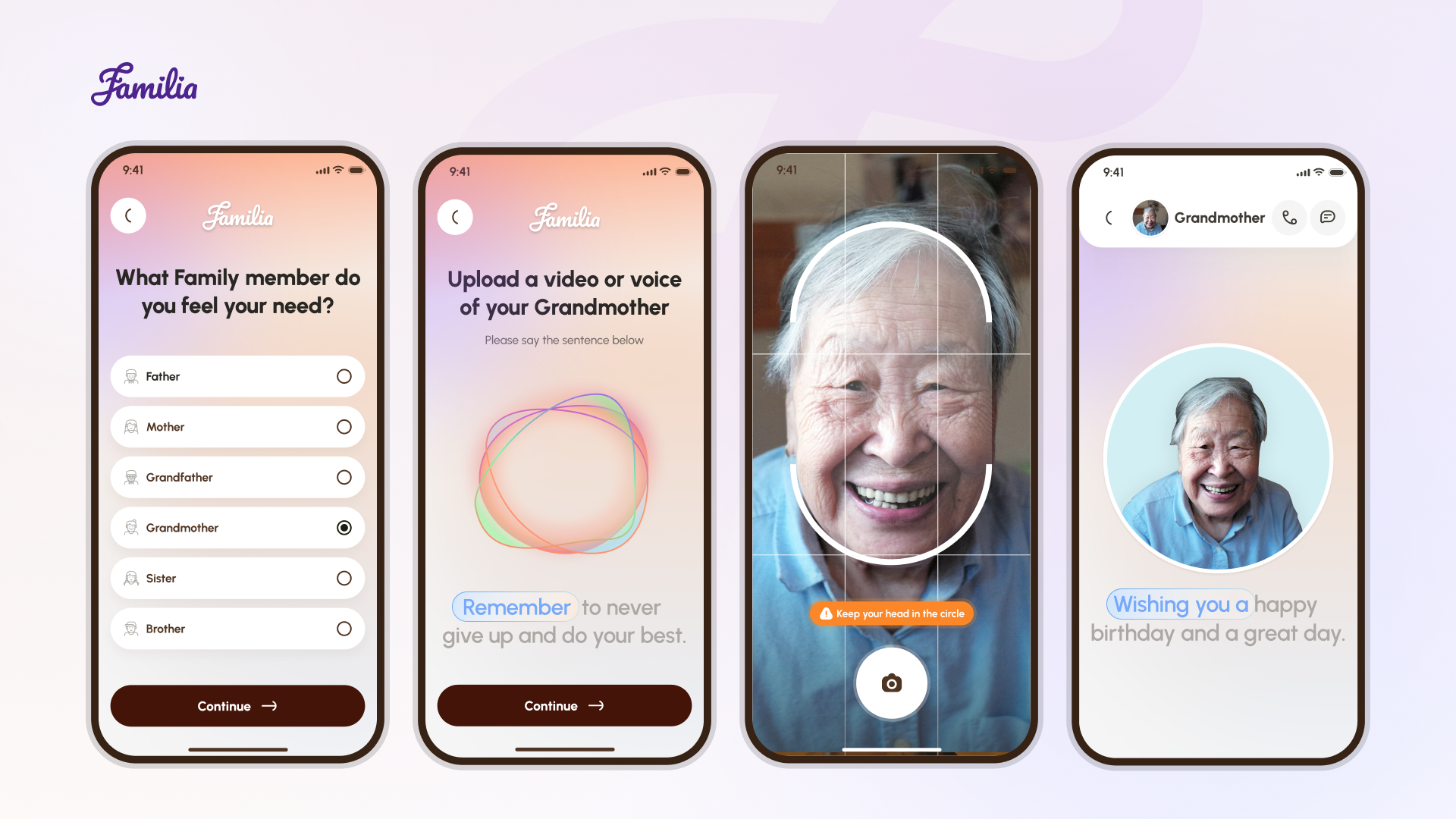 Familia.AI Unveils AI-Powered App to Create Virtual Family Members and Preserve Generational Legacies