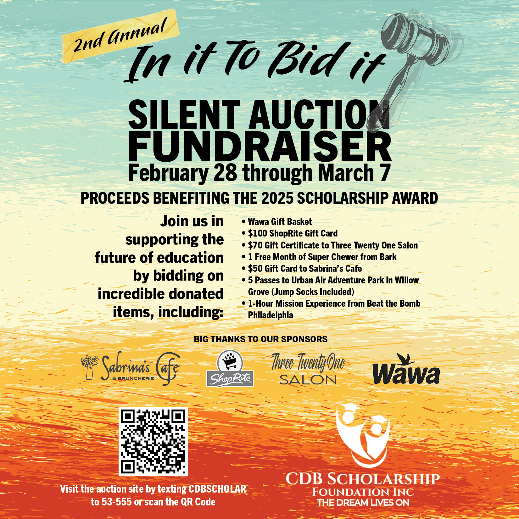 Craig D. Butler Scholarship Hosts Silent Auction for High School Seniors