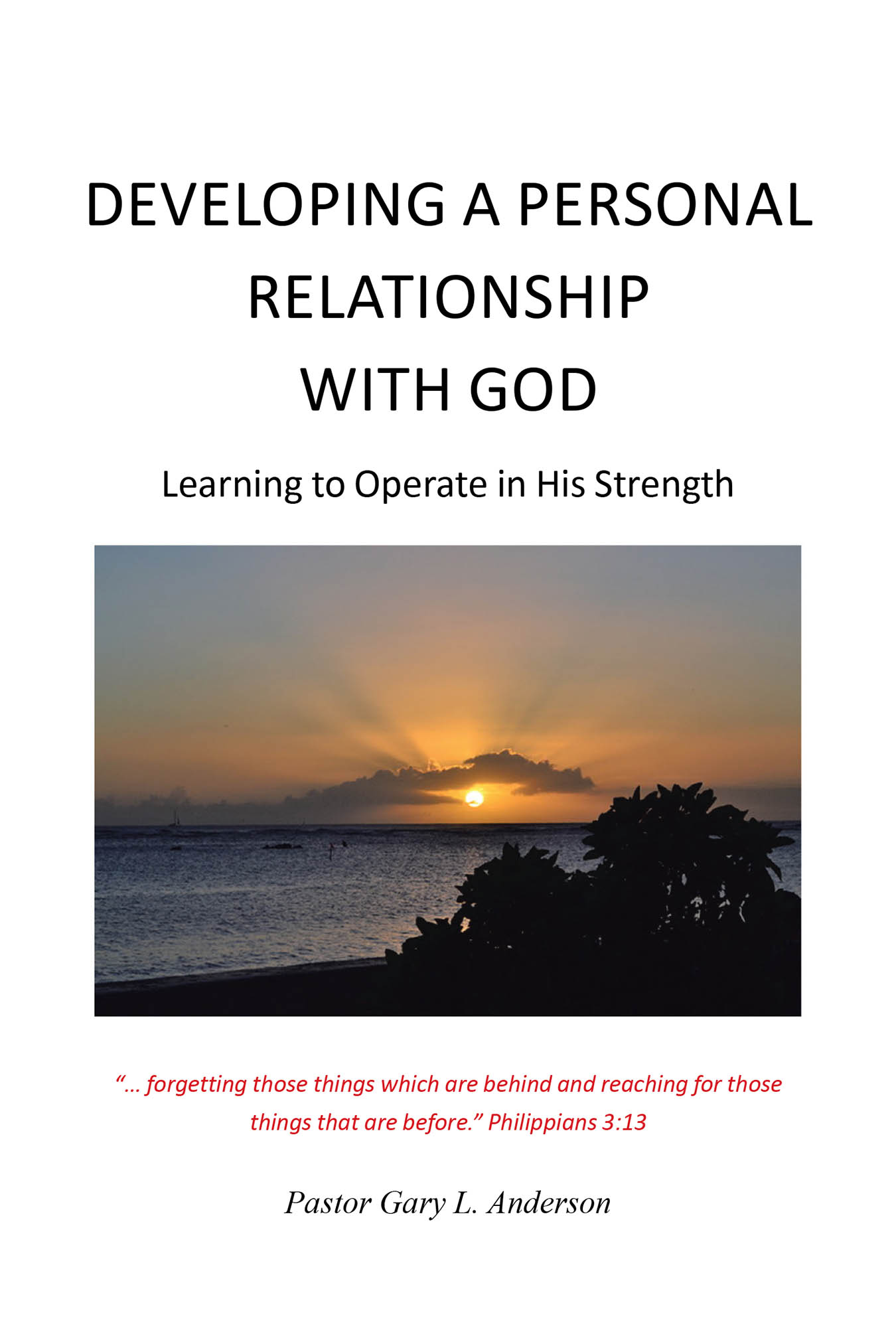 Author Pastor Gary L. Anderson’s New Book, “Developing a Personal Relationship with God,” is a Powerful Exploration of the Author’s Transformative Journey of Faith