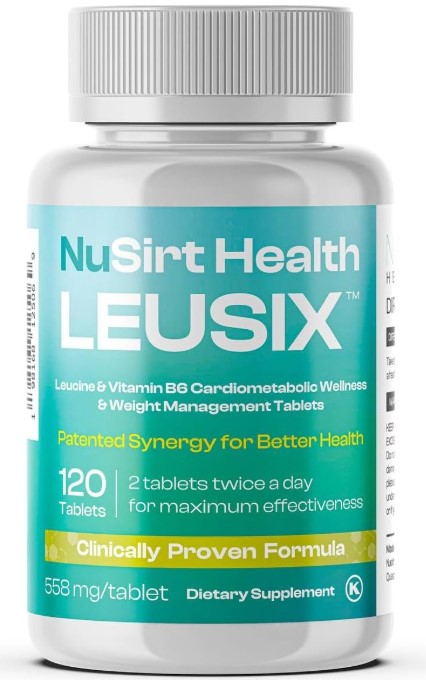 NuSirt Health Launches LEUSIX™ Natural GLP-1 Companion Supplement on Amazon