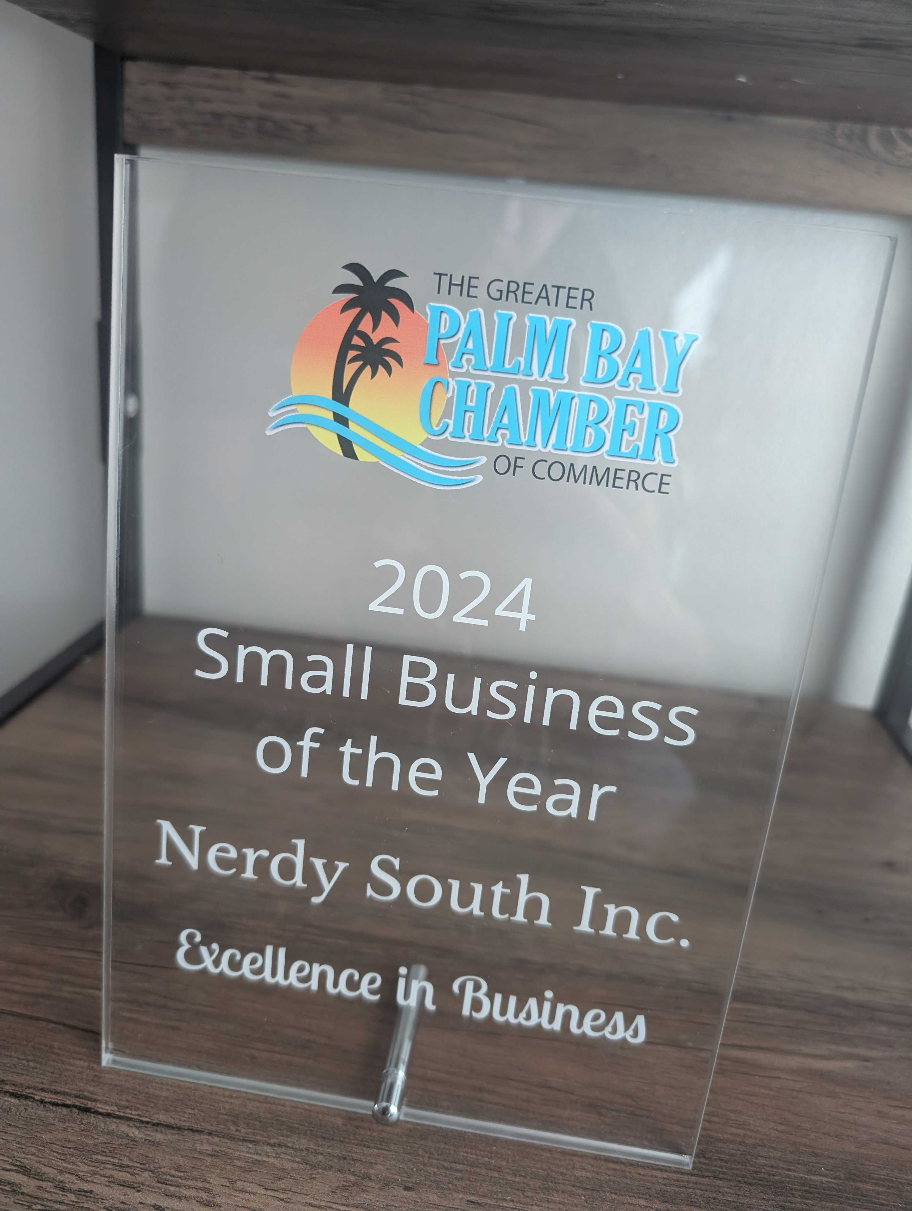 Local Web Design Agency, Nerdy South Inc., Named Palm Bay's Best Small Business of the Year