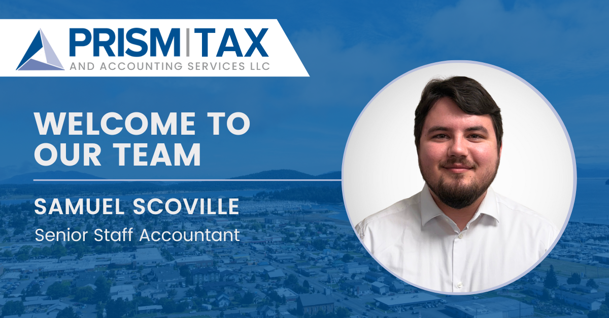 Prism Tax & Accounting Services Welcomes Samuel Scoville as Senior Staff Accountant