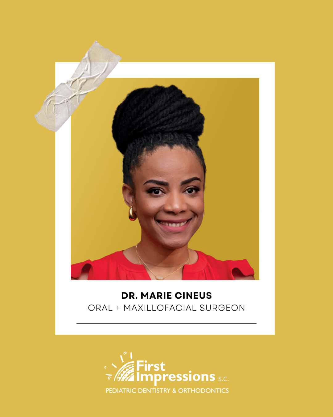 First Impressions Pediatric Dentistry & Orthodontics Welcomes Dr. Marie Cineus, Oral Surgeon, to Their Practice