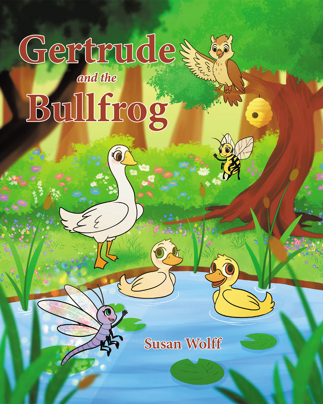 Author Susan Wolff’s New Book, "Gertrude and the Bullfrog," is a Heartwarming Tale of a Group of Friends Who Accept a Newcomer at Their Pond