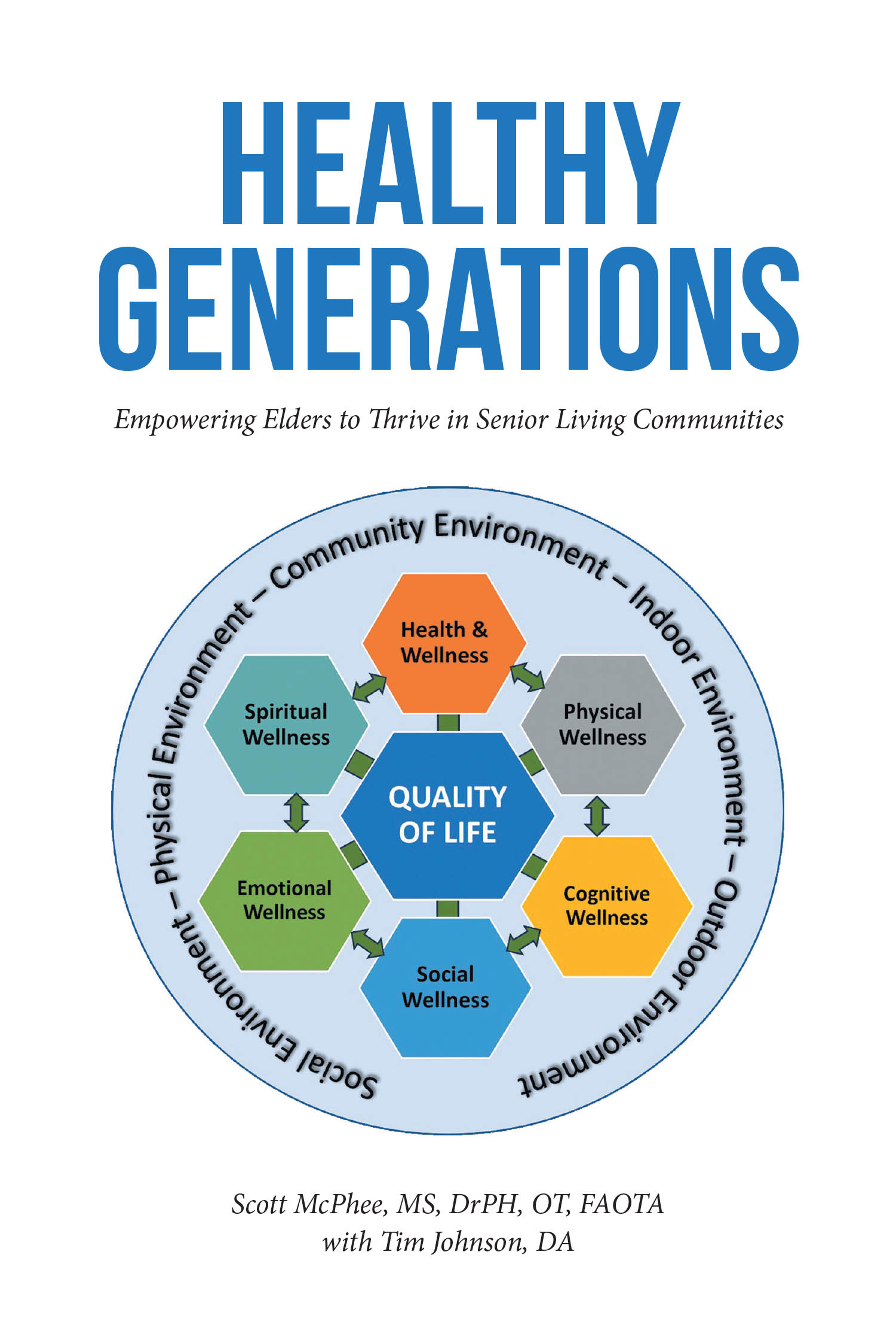 Scott McPhee, MS, DrPH, OT, FAOTA and Tim Johnson, DA’s New Book, “Healthy Generations: Empowering Elders to Thrive in Senior Living Communities,” is Released