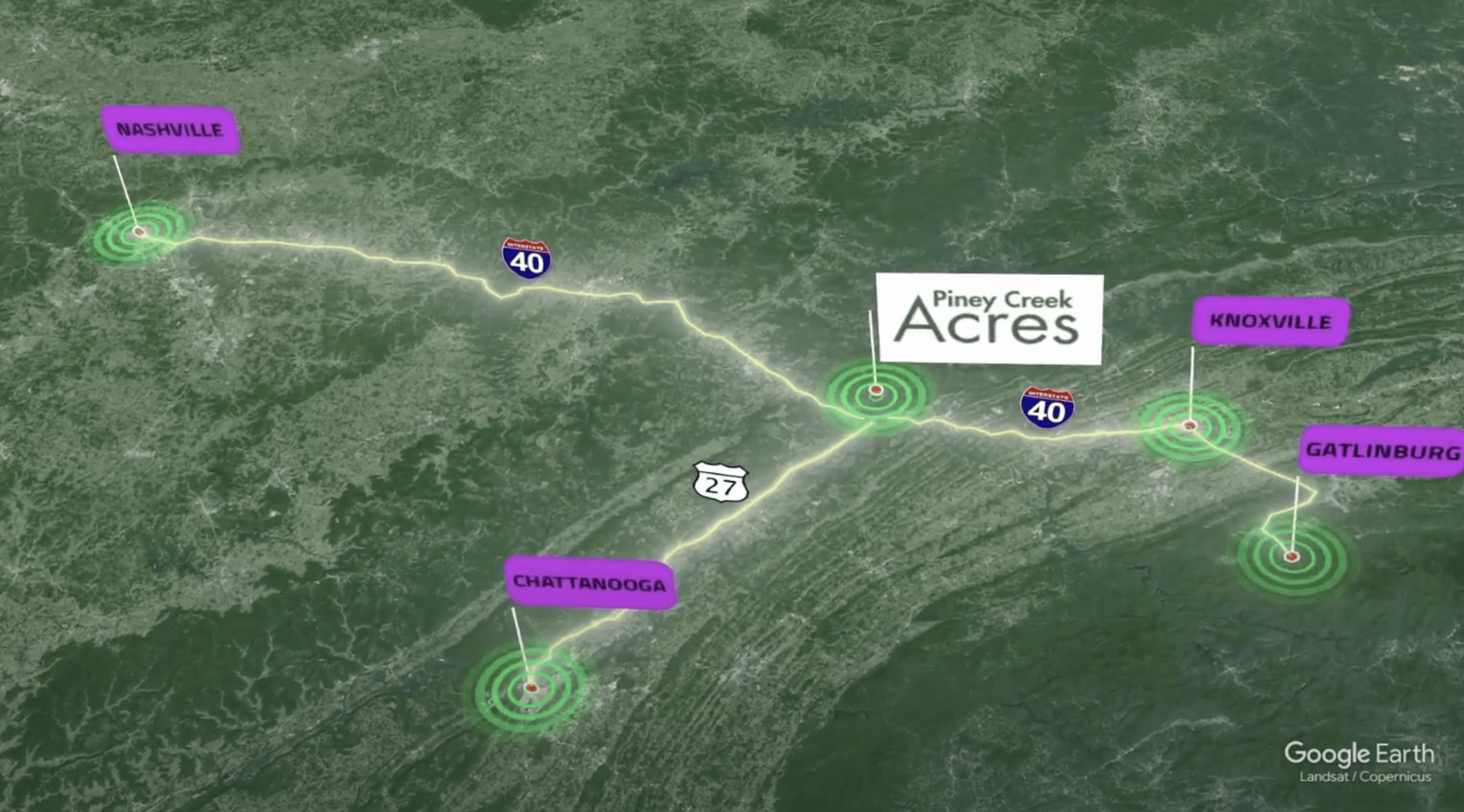 Piney Creek Acres Finalizes Access Easement Agreement with City of Rockwood, Initiates Lot Sales