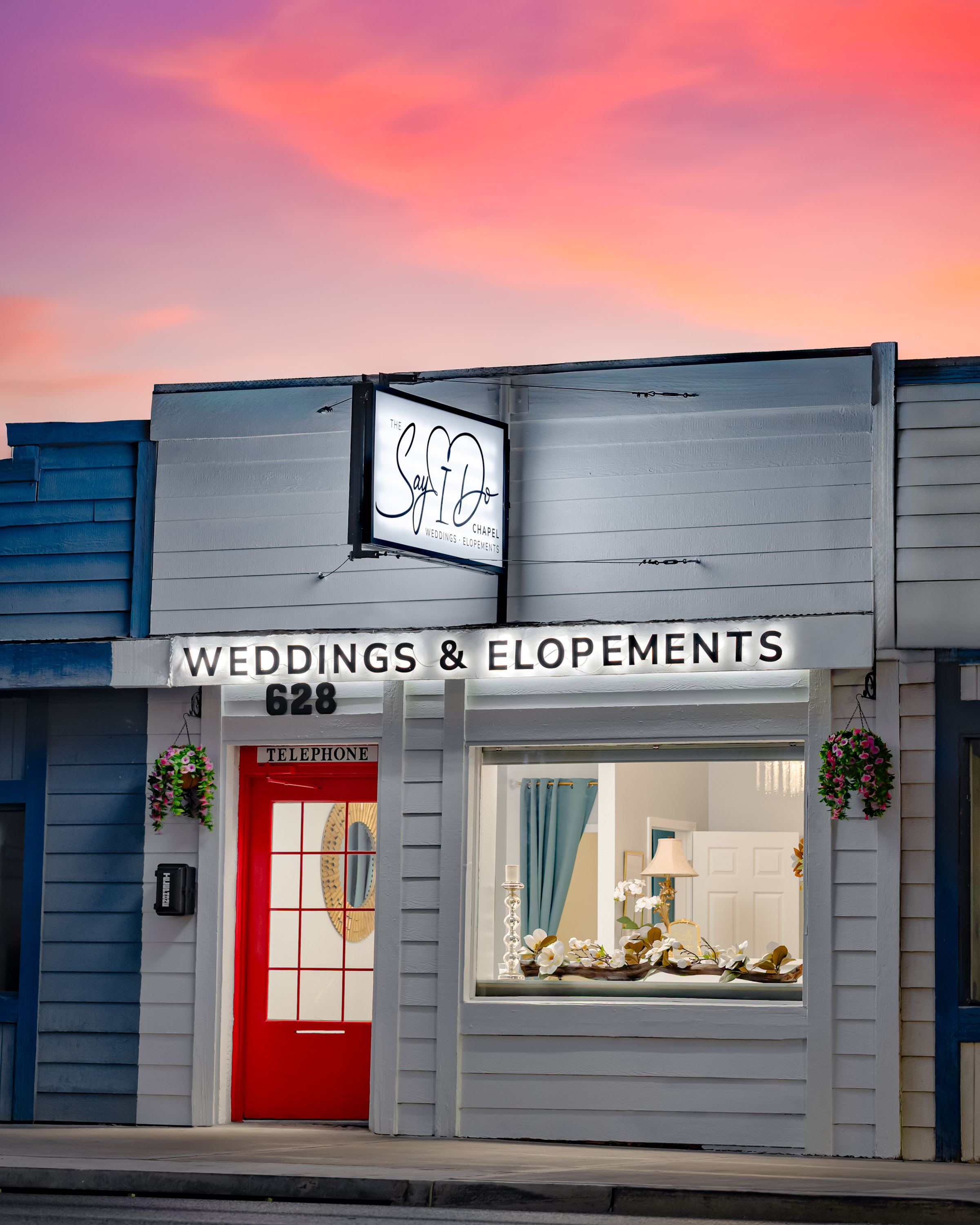 A New Destination for Weddings & Elopements: The Say I Do Chapel Opens Its Doors in Las Vegas