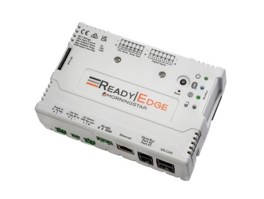 Introducing the New Morningstar ReadyEdge™ Site Manager and Morningstar Solar Connect™ Web Management Portal