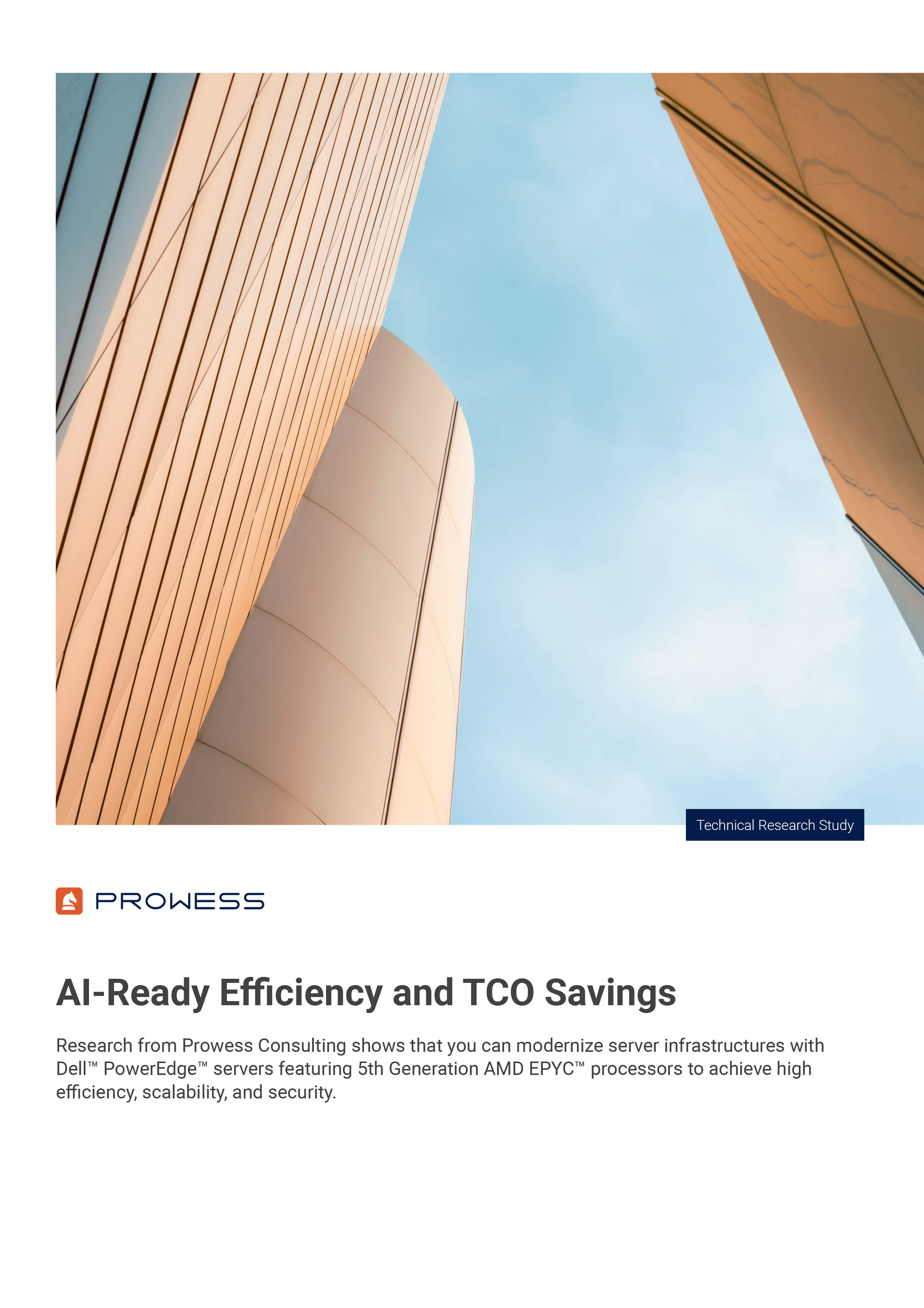 Dell™ PowerEdge™ Servers Deliver Higher Efficiency and Performance with Lower TCO