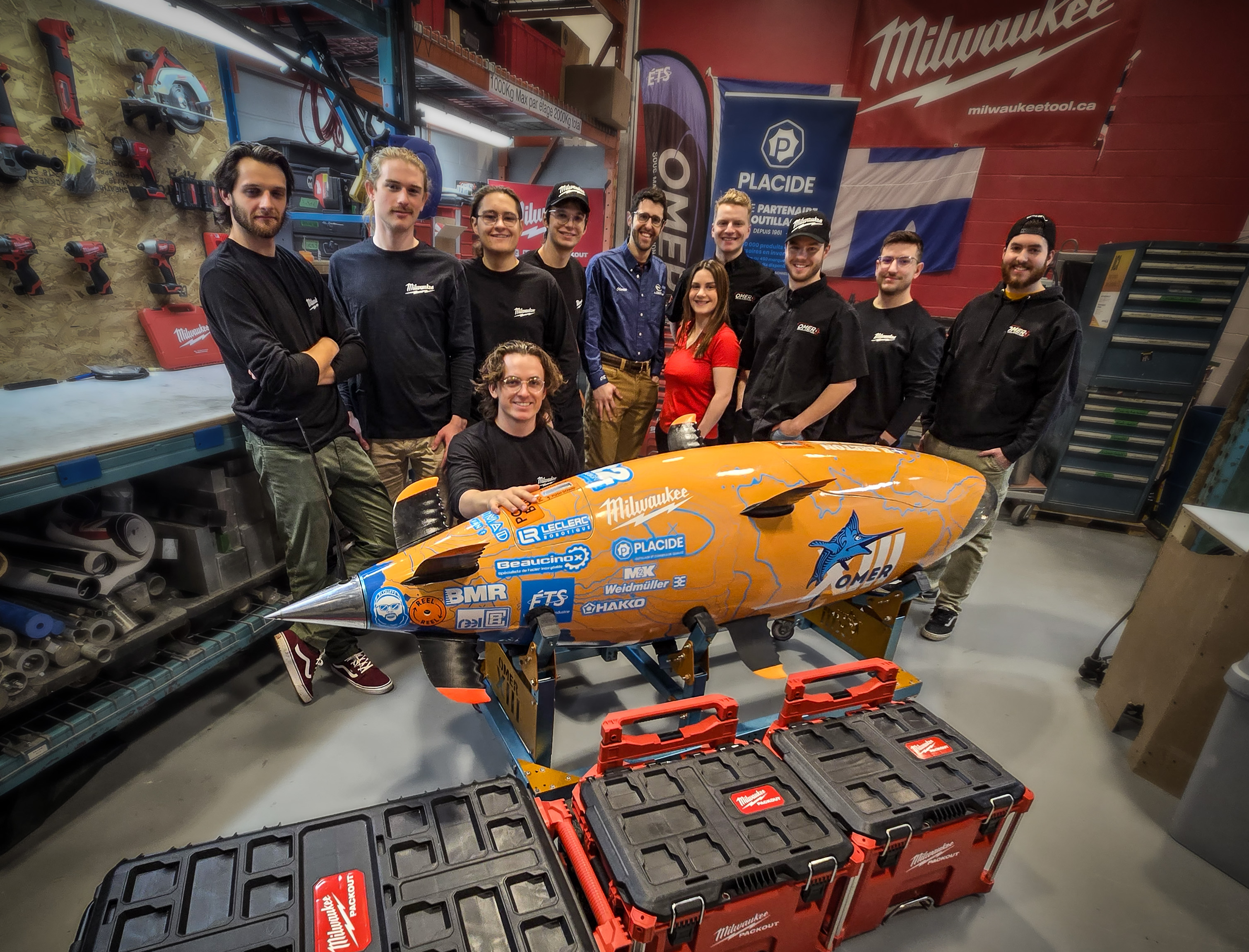 When Tools Become Drivers of Innovation: Outillage Placide Mathieu Equips the ÉTS OMER 13 Club to Reach the Pinnacle of Underwater Engineering