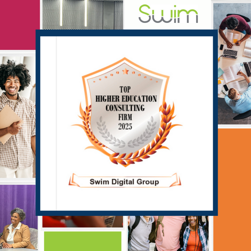 Swim Digital Group Named Top Higher Education Consulting Firm of 2025 by Education Insider Magazine