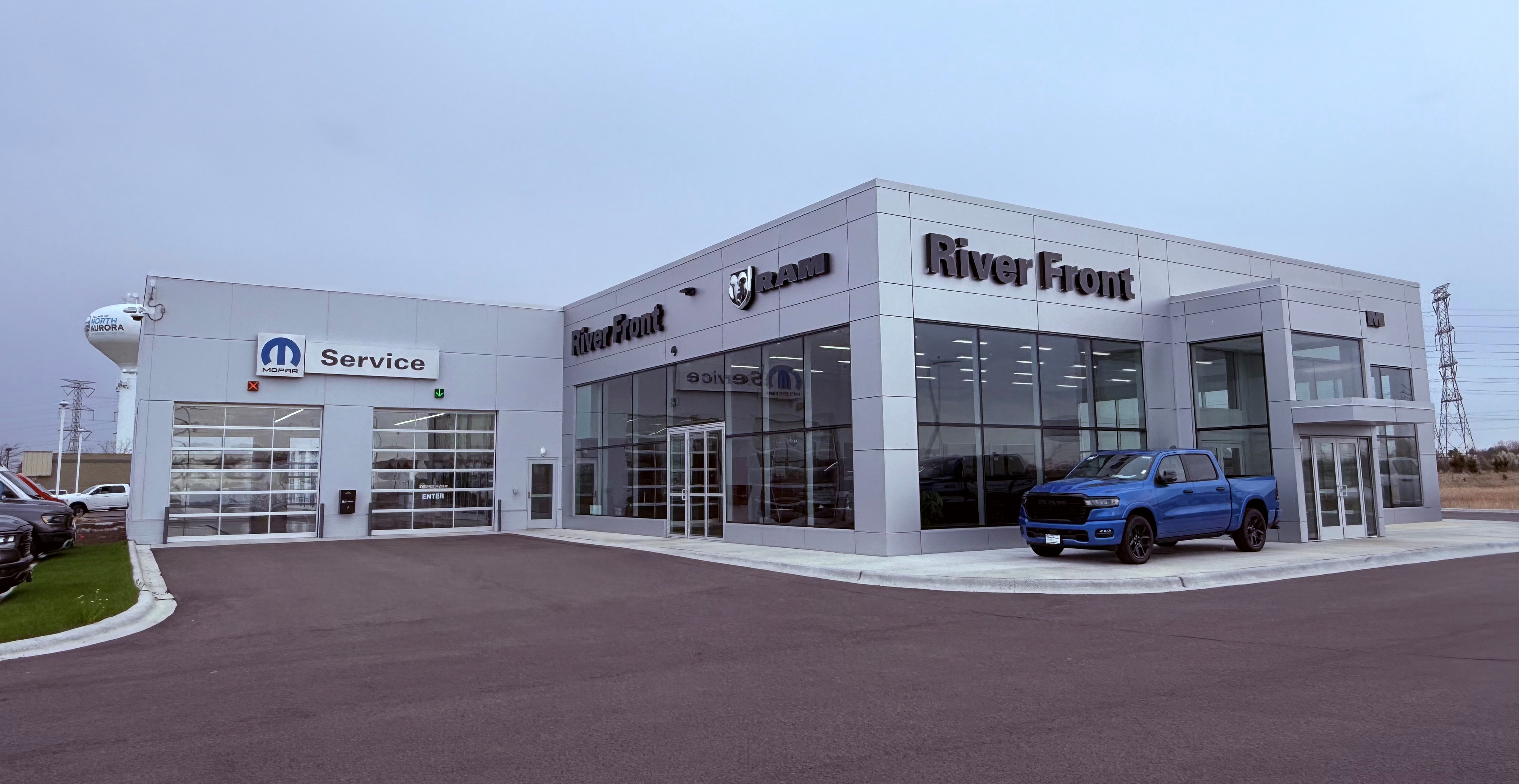 River Front RAM Opens as the Midwest's First Stand Along Commercial RAM Truck Dealership in North Aurora