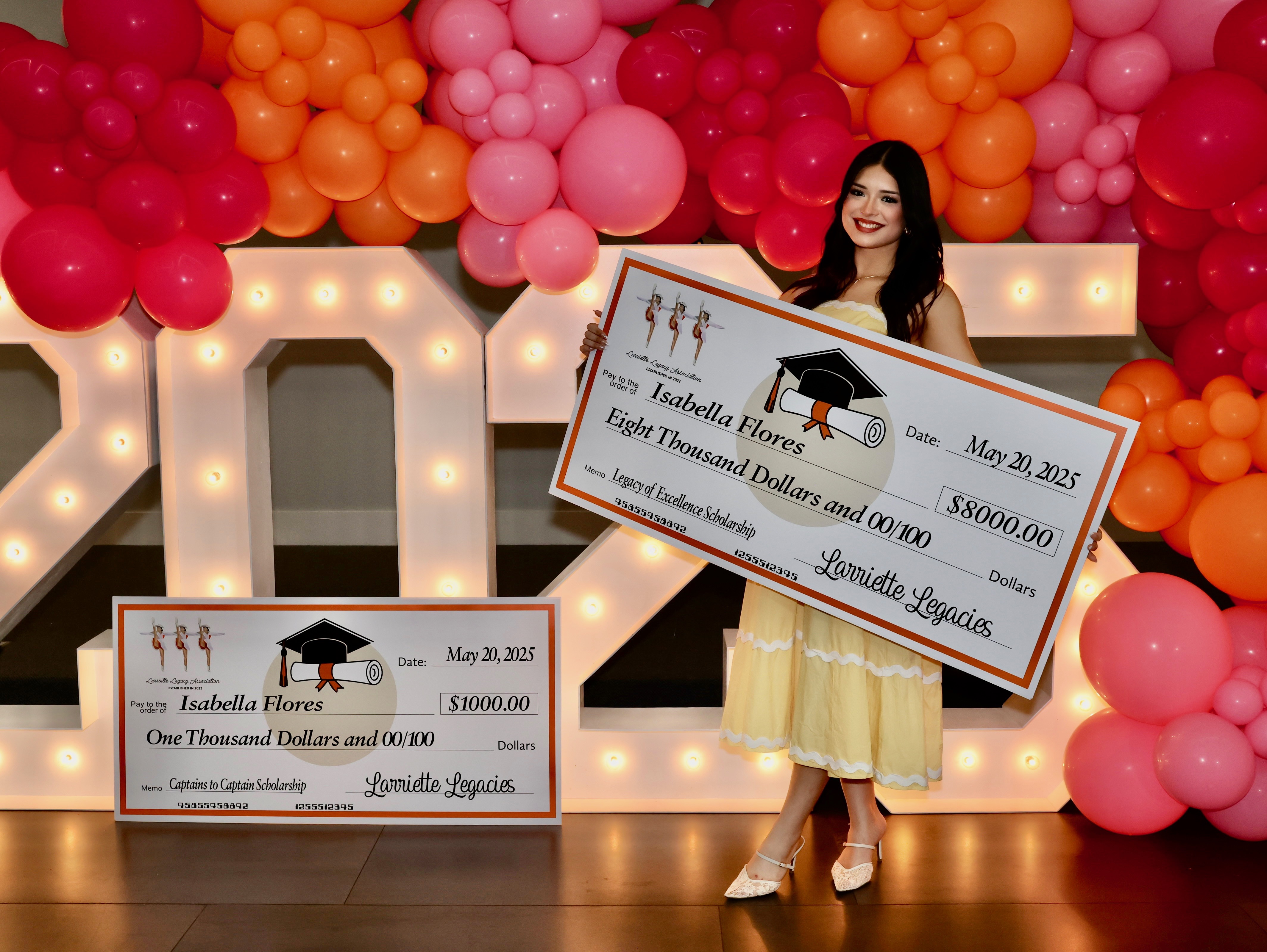 Laredo Nonprofit Honors Larriette Seniors with $10K in Scholarships
