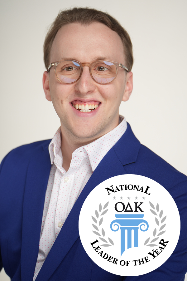 Joseph Pool Awarded 2025 Omicron Delta Kappa Gen. Russell E. Dougherty National Leader of the Year