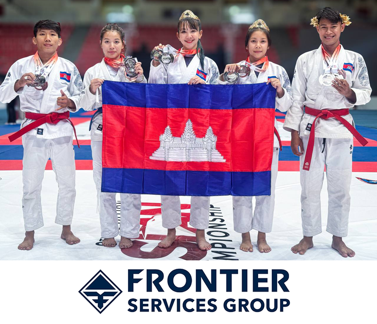 Frontier Services Group 500: HK Sponsors the Ju-Jitsu Federation of Cambodia and Cambodia’s National Ju-Jitsu Team