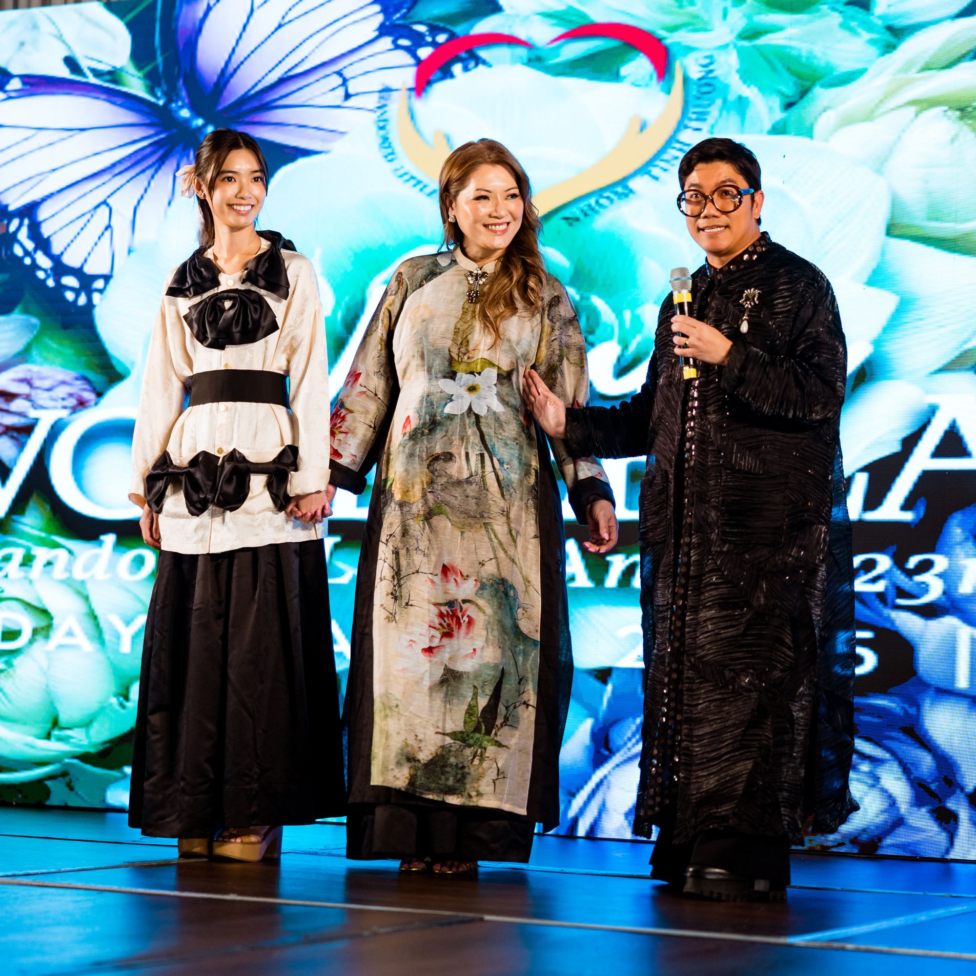 Celebrity Fashion Designer Thai Nguyen Presents Exclusive Ao Dai Showcase at “Nature Wonderland” Gala Benefitting Abandoned Little Angels