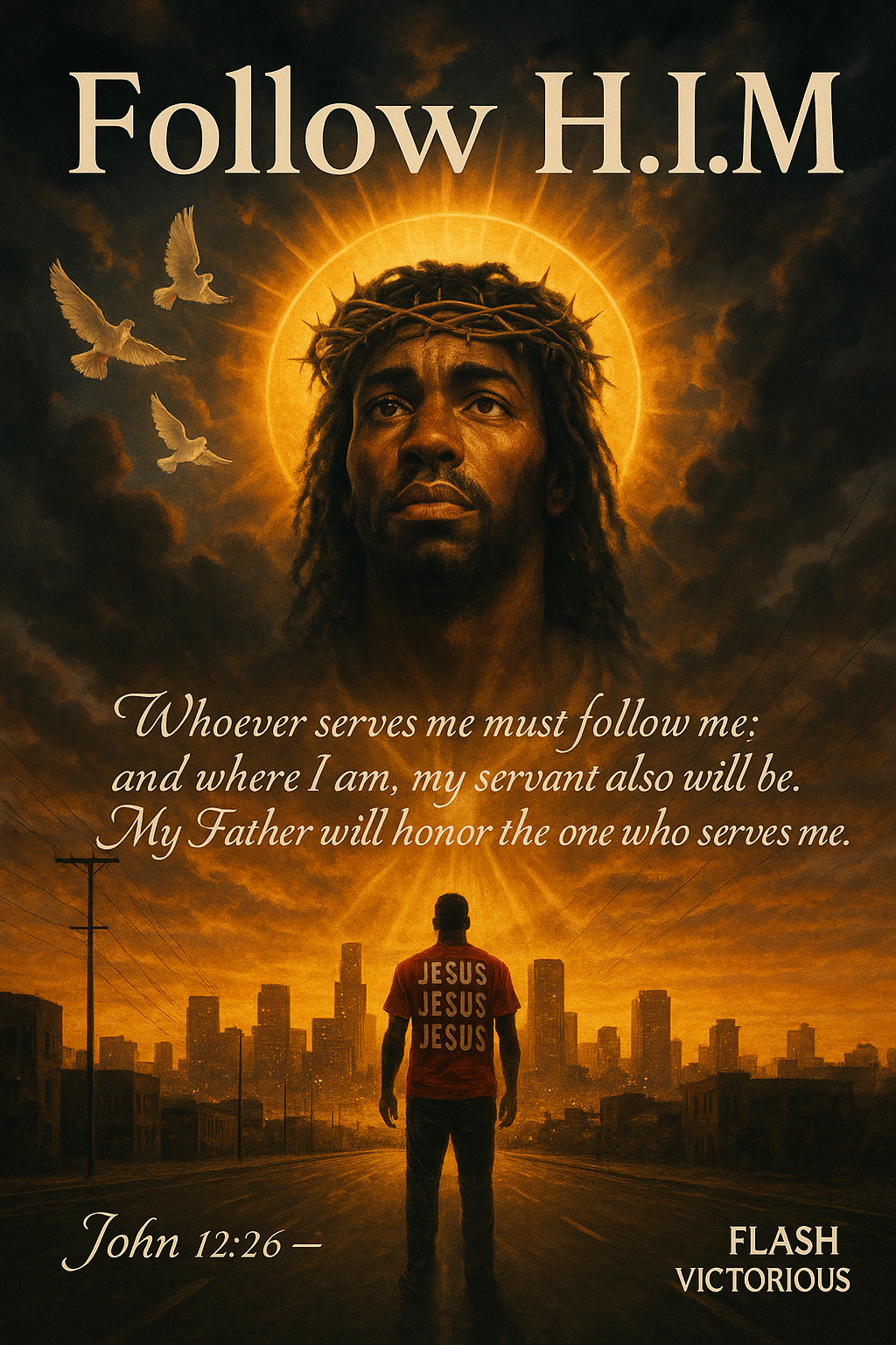 Flash Victorious Drops New Gospel Hip-Hop Single “Follow H.I.M” – A Bold Call to Walk with Purpose via Extraordinary Collective