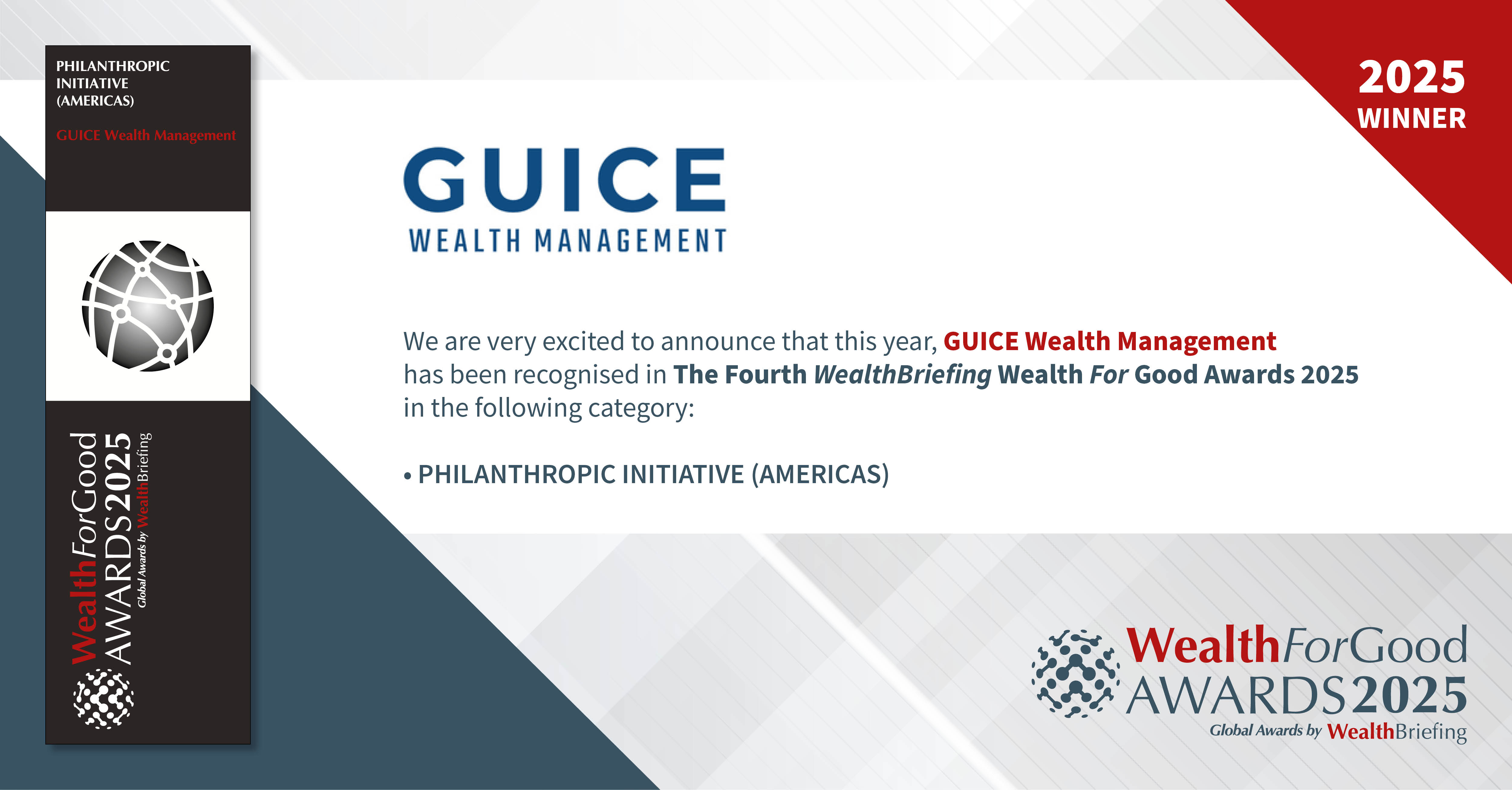 Elevating Philanthropy: Danita Harris, CAP and GUICE Wealth Management Win at 2025 Wealth for Good Awards