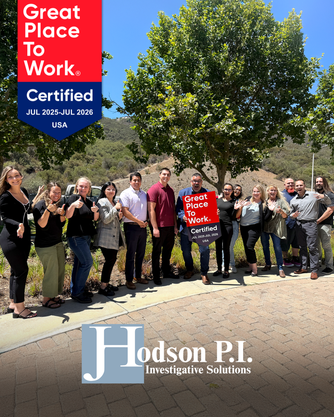 Hodson PI, LLC Earns Great Place to Work® Certification™ for 2025—Employees Report a 90% Satisfaction Rating