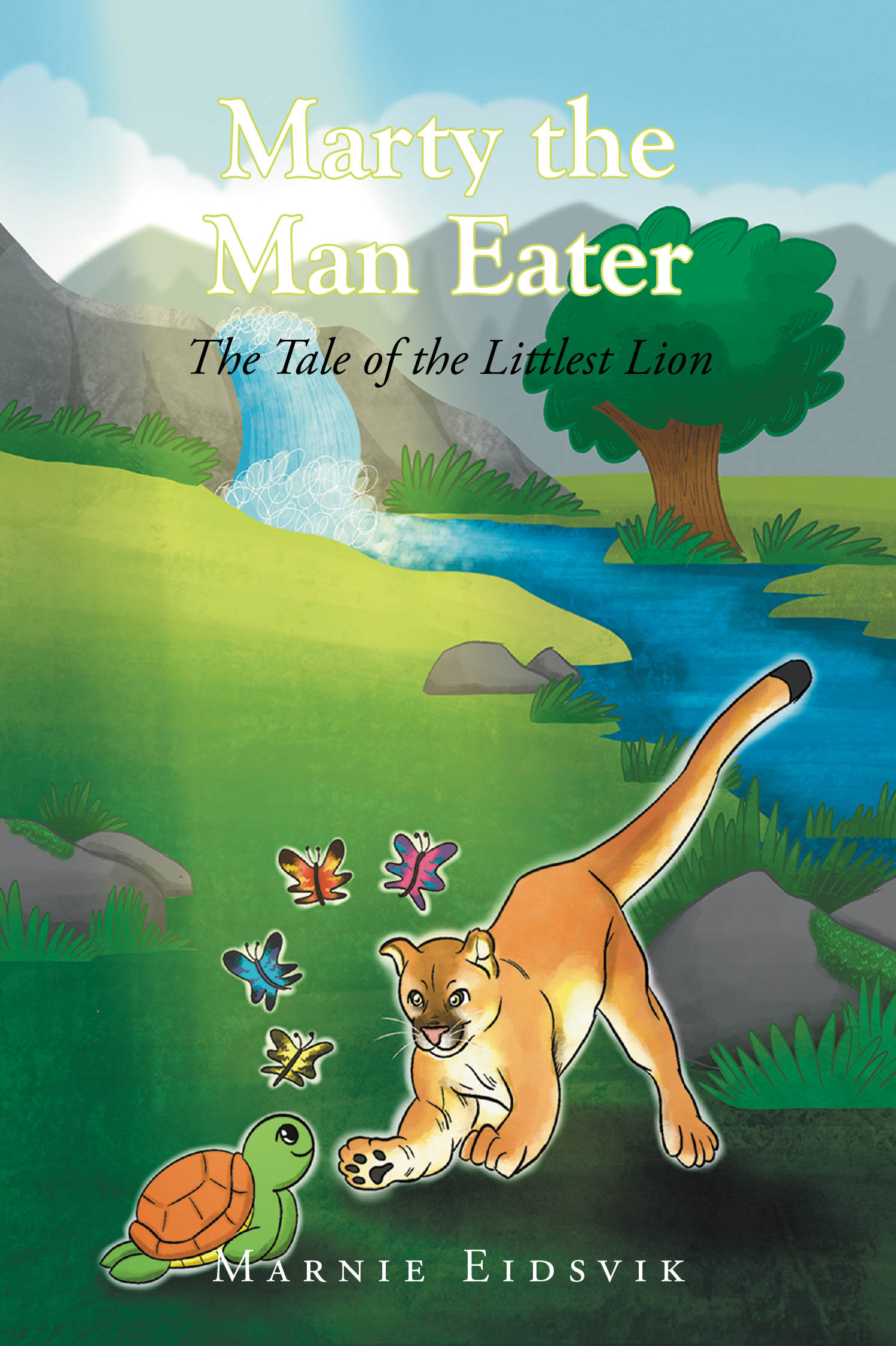 Author Marnie Eidsvik’s new book, “Marty the Man Eater: The Tale of the Littlest Lion,” is a riveting story of a young mountain lion’s search for his missing father