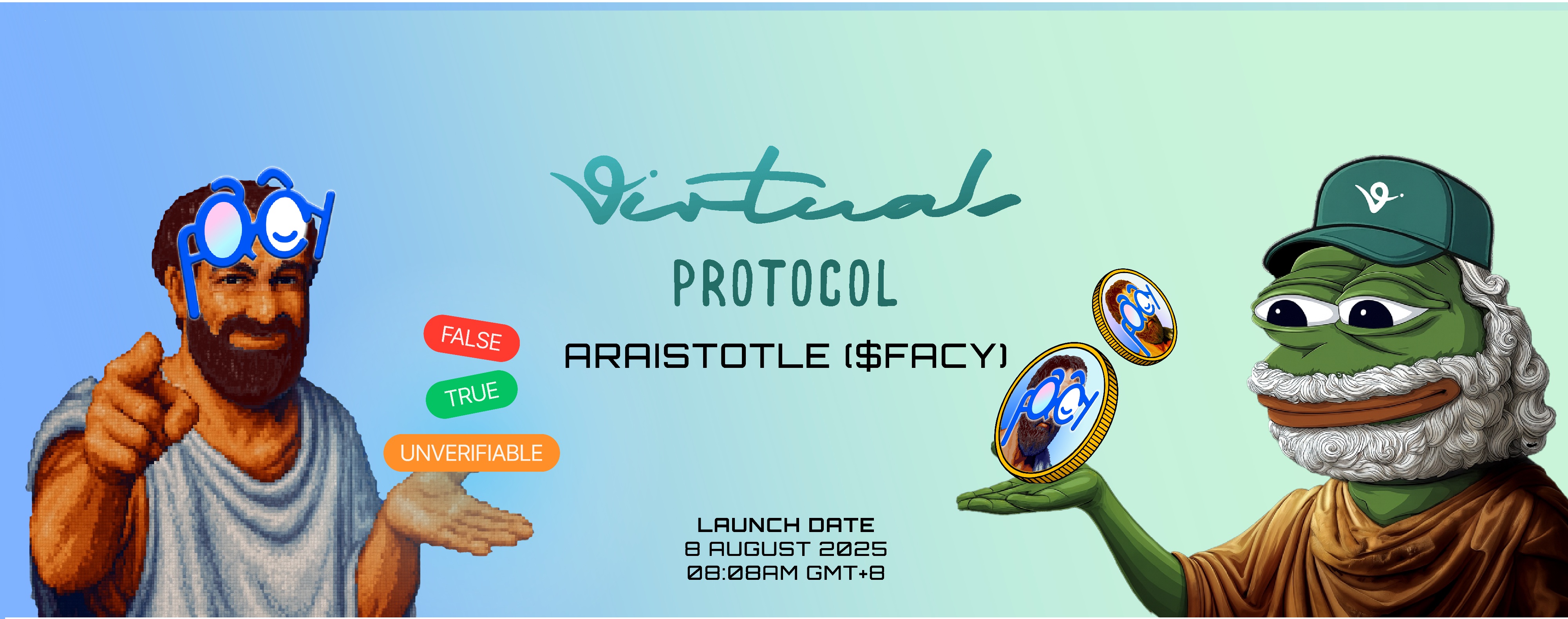 @ArAIstotle Joins Virtuals Genesis Launch with $FACY as the Truth Layer of Web3 to Rewire the Perverse Incentives of the Attention Economy of Web2
