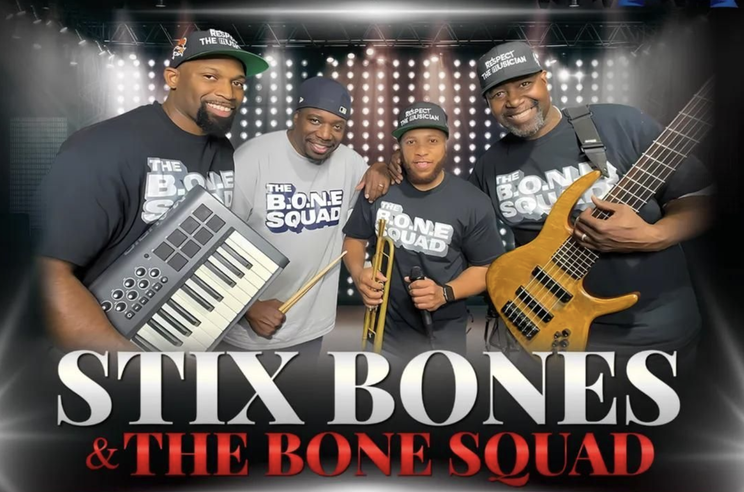 Stix Bones & The BONE Squad Bring “Olimpik Soul” to Connecticut Jazz Festivals