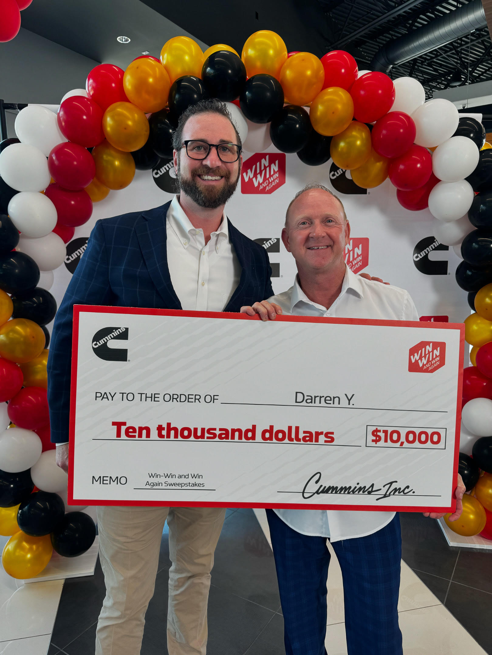 Cape Coral Chrysler Dodge Jeep Ram Customer Wins $10,000 Through Cummins “Win, Win, and Win Again” Recall Reward Program