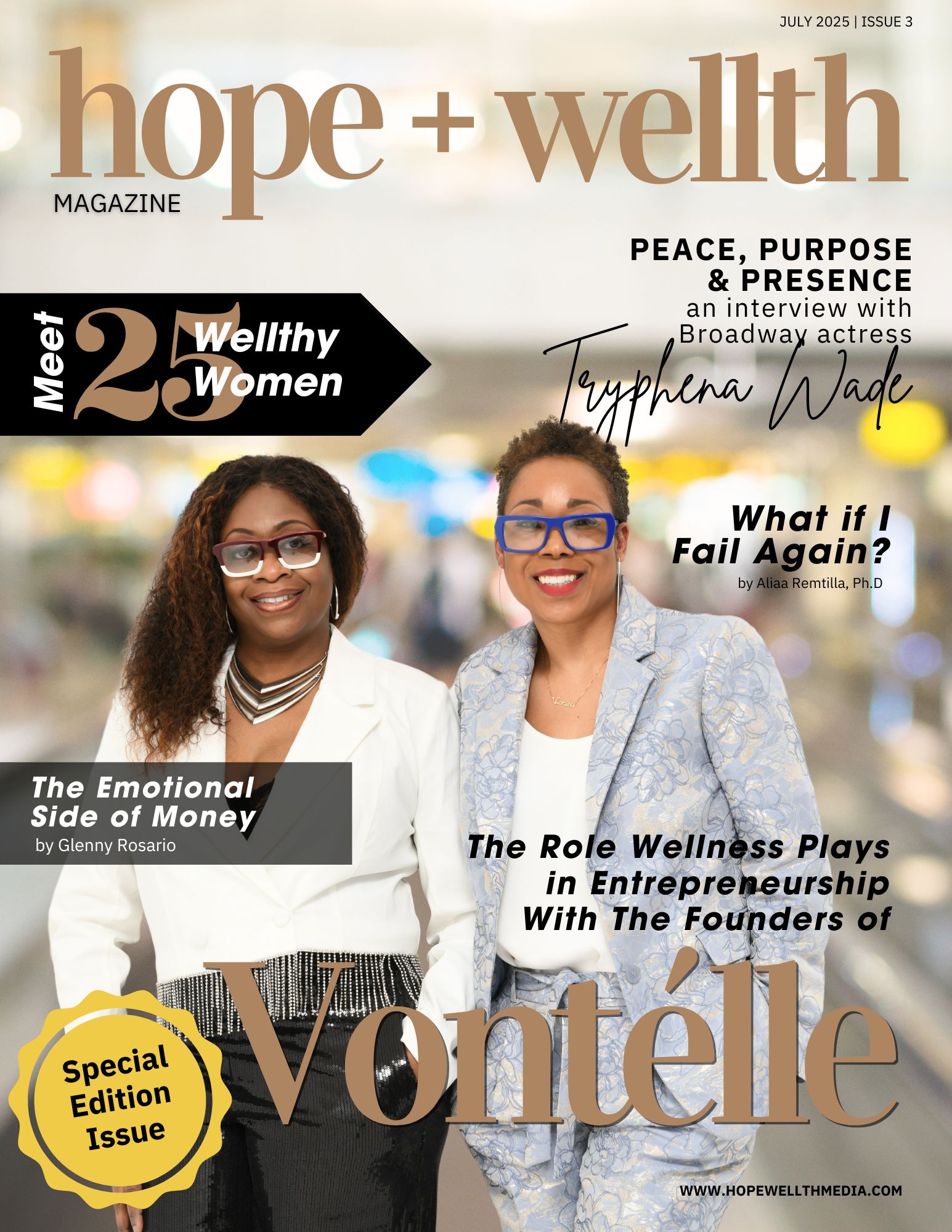 Hope+Wellth Magazine's Latest Issue Empowers Readers to Move Beyond Healing and Into Purposeful Action