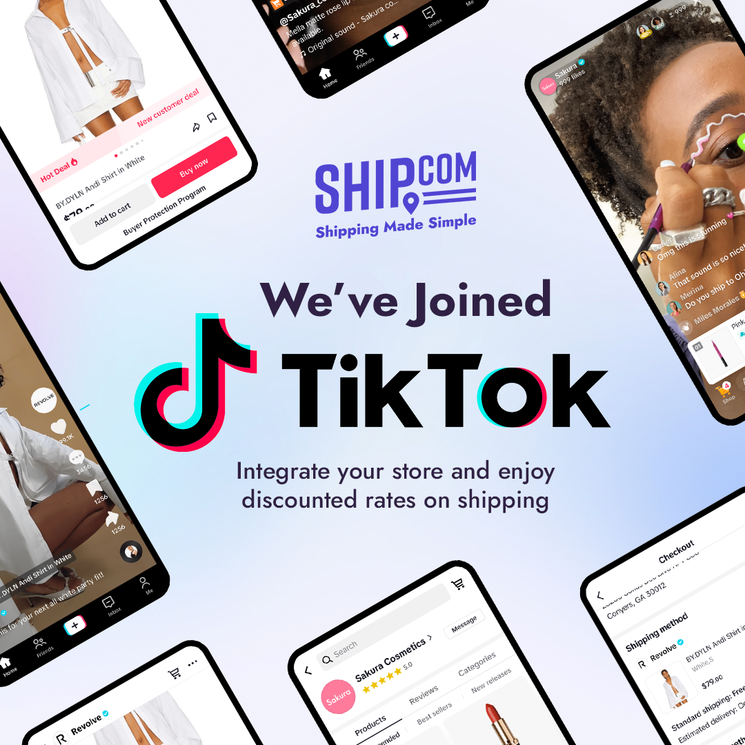 Ship.com Launches TikTok Shop Shipping Integration to Simplify Fulfillment and Boost Seller Growth