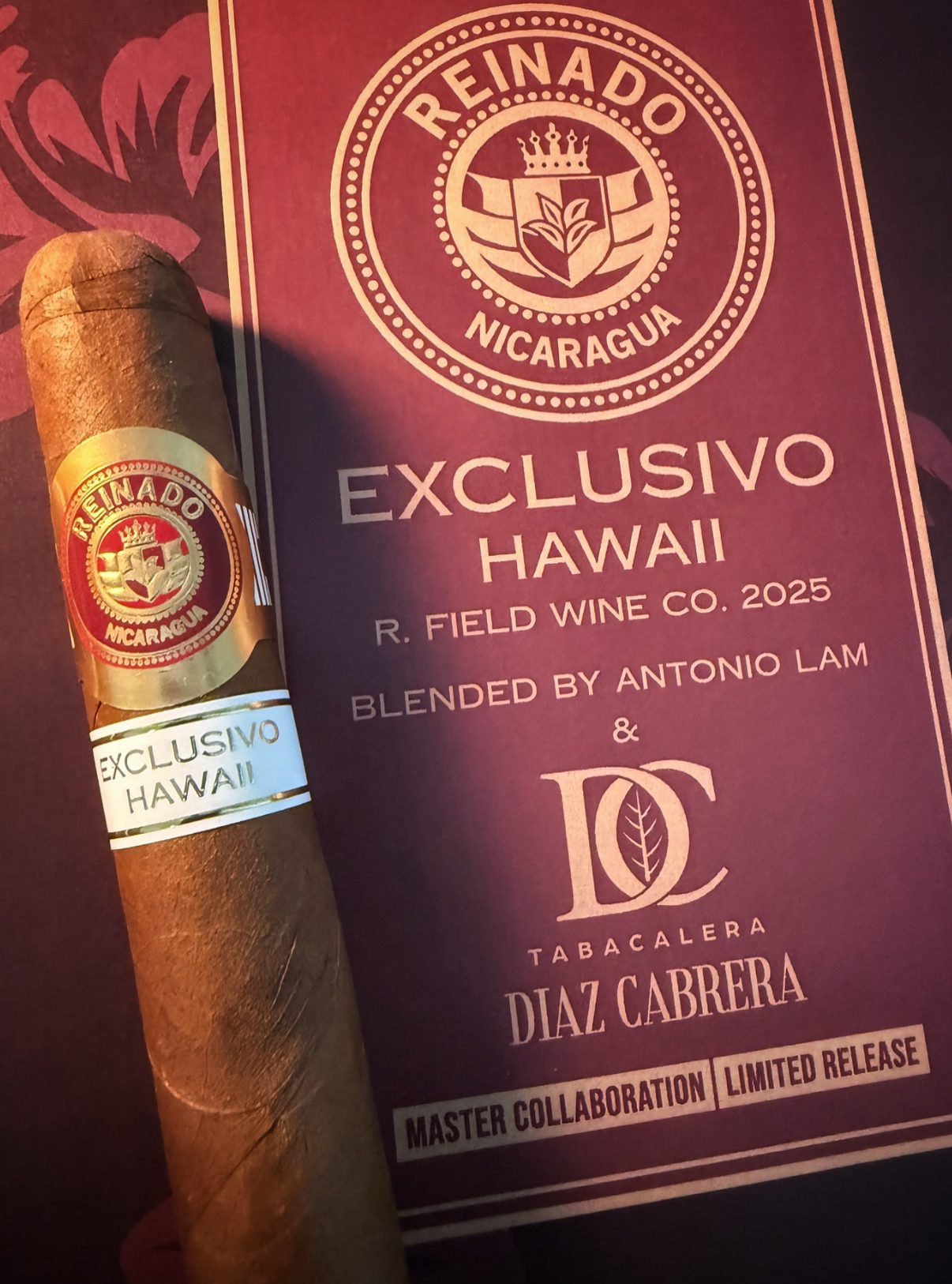 Reinado Cigars and Master Blender Eladio Diaz Collaborate for Exclusivo Hawaii