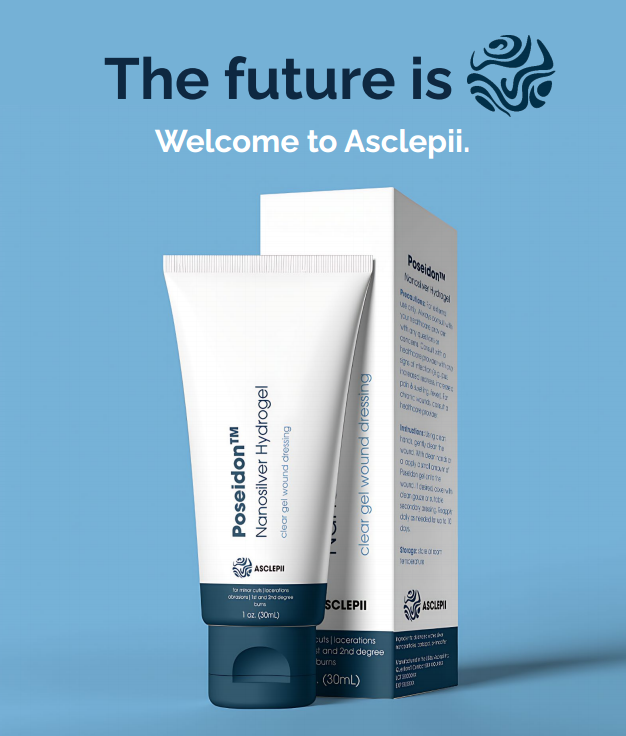 Cleveland Startup Asclepii Launches FDA-Cleared Wound Care Product, Poseidon™