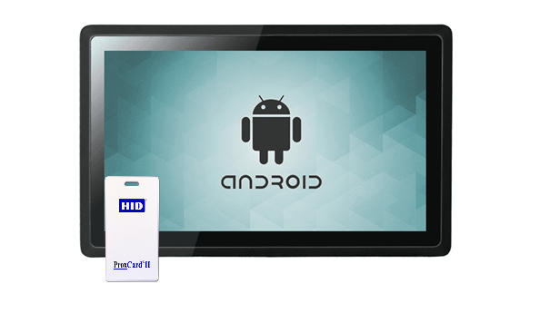 Geekland Unveils the GK-WF1039T-HID, a Versatile Android Tablet with Integrated HID Proximity Card Reader for Time Clocks & Meeting Room Application & built-in PoE