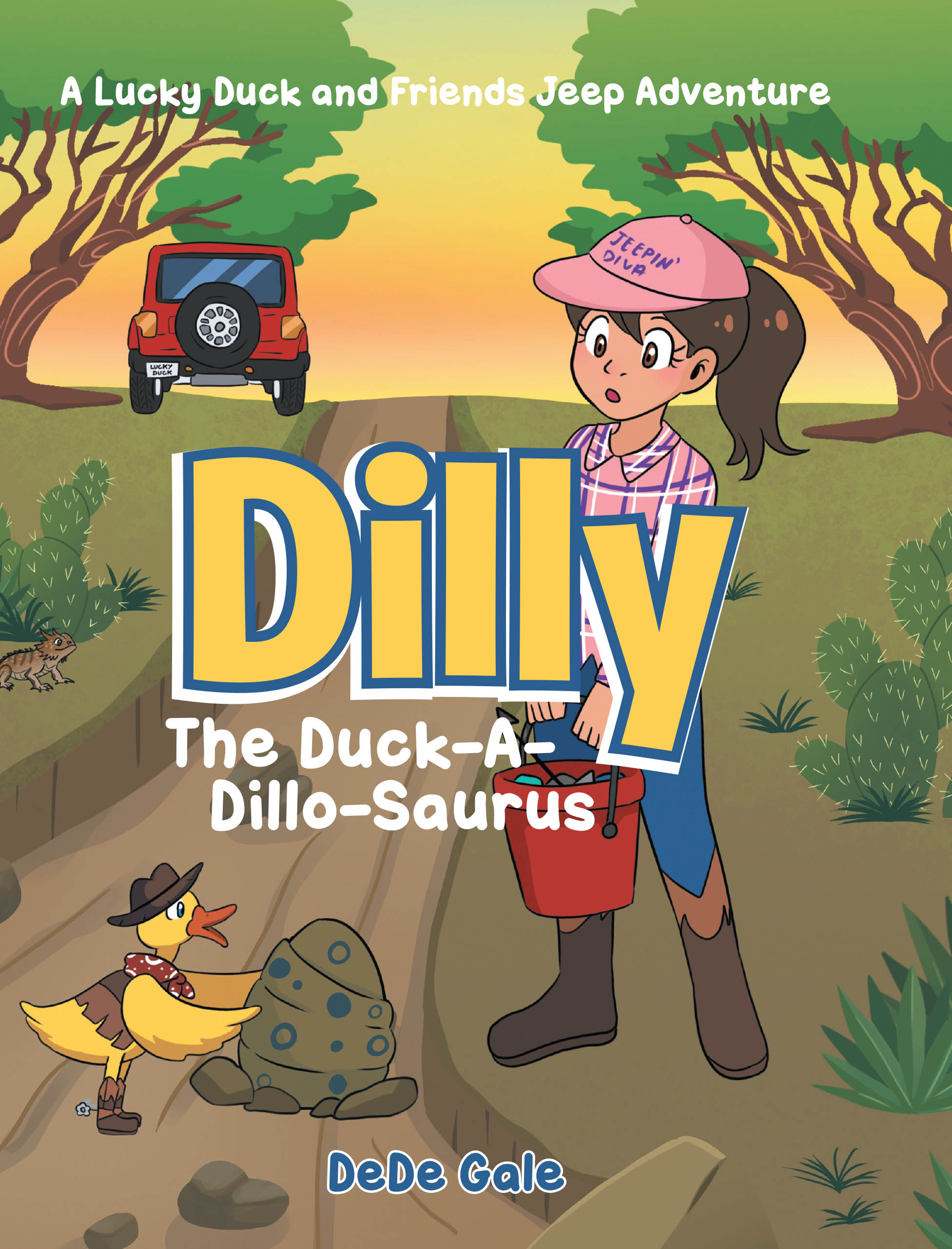 Author DeDe Gale’s New Book, “Dilly the Duck-A-Dillo-Saurus: A Lucky Duck and Friends Jeep Adventure,” Brings Jeep Dashboard Ducks to Life