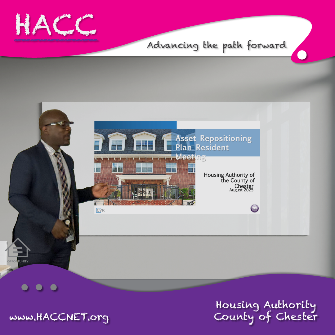 Housing Authority of the County of Chester Hosts Property Redevelopment Event to Engage Residents and Community Leaders