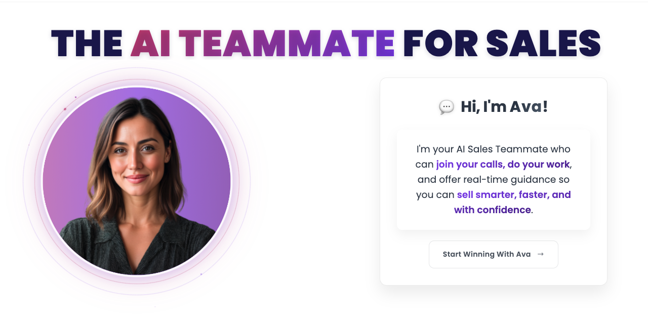 Vivun Introduces Next-Generation Sales Reasoning Model and Avatar Modality for Ava, the AI Sales Teammate
