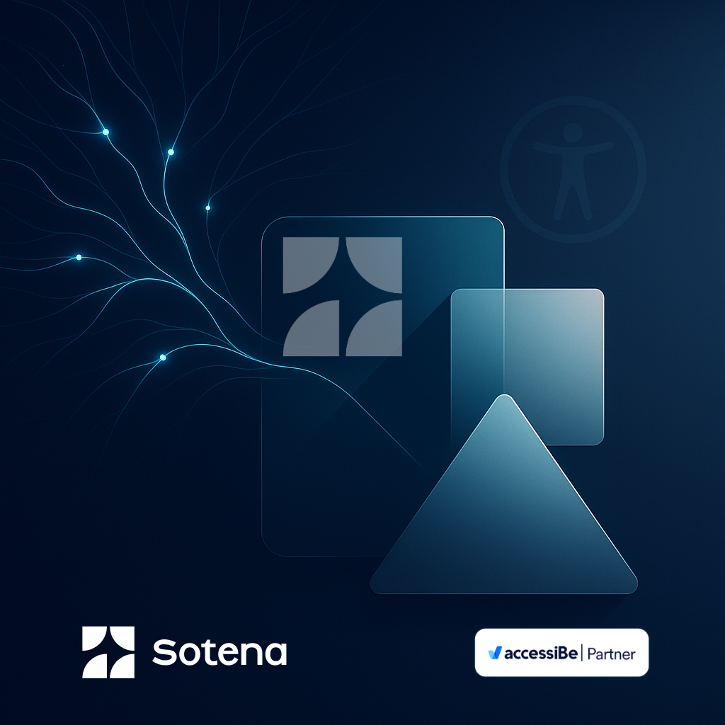 Sotena Group Partners with AccessiBe to Empower Businesses with Inclusive, AI-Driven No-/Low-Code Infrastructure and Perception-Engineered Growth